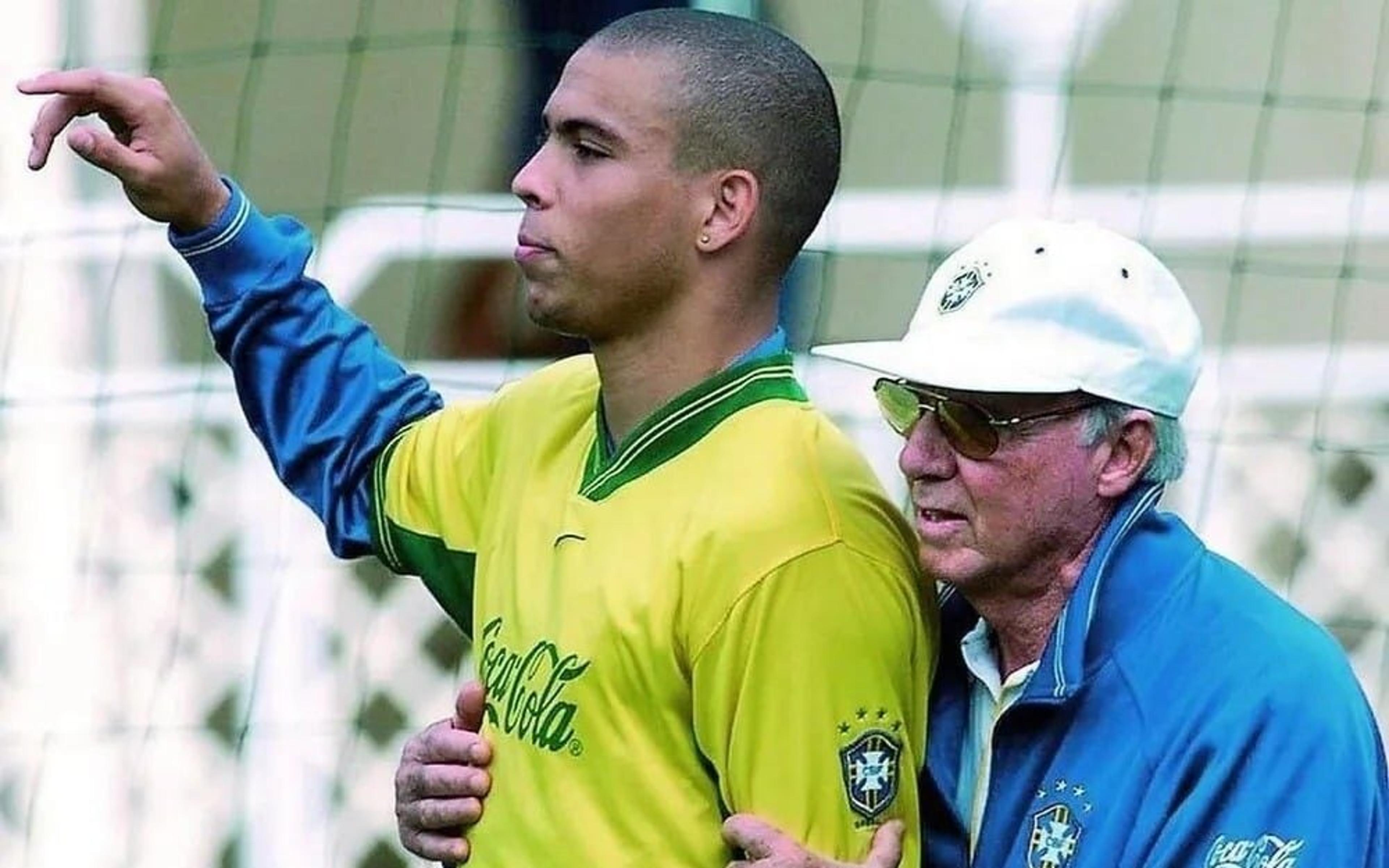 Ronaldo Fenômeno se despede de Zagallo: ‘Um pai para mim’