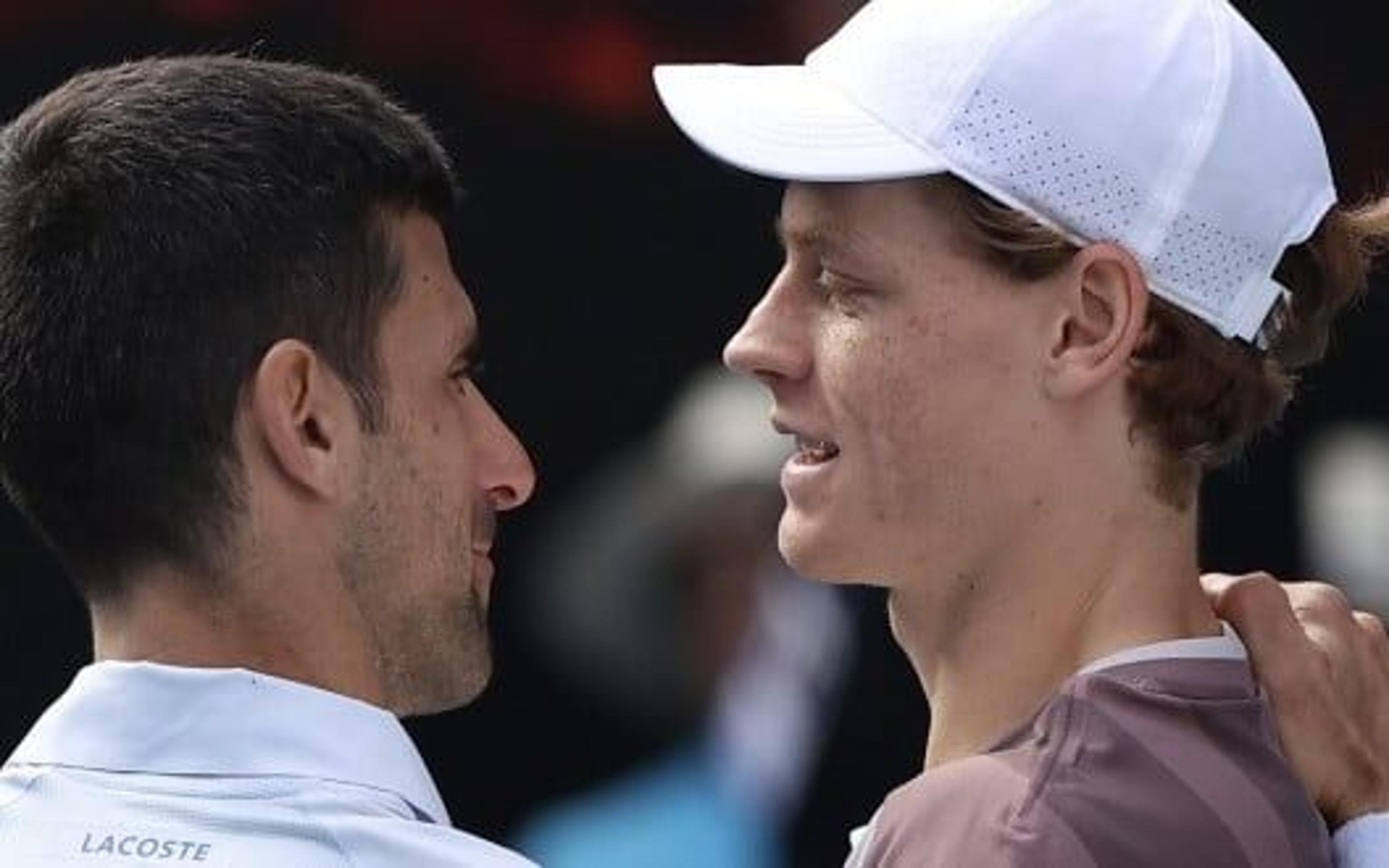 Sinner acaba com invencibilidade de Djokovic e jogará a final do Australian Open