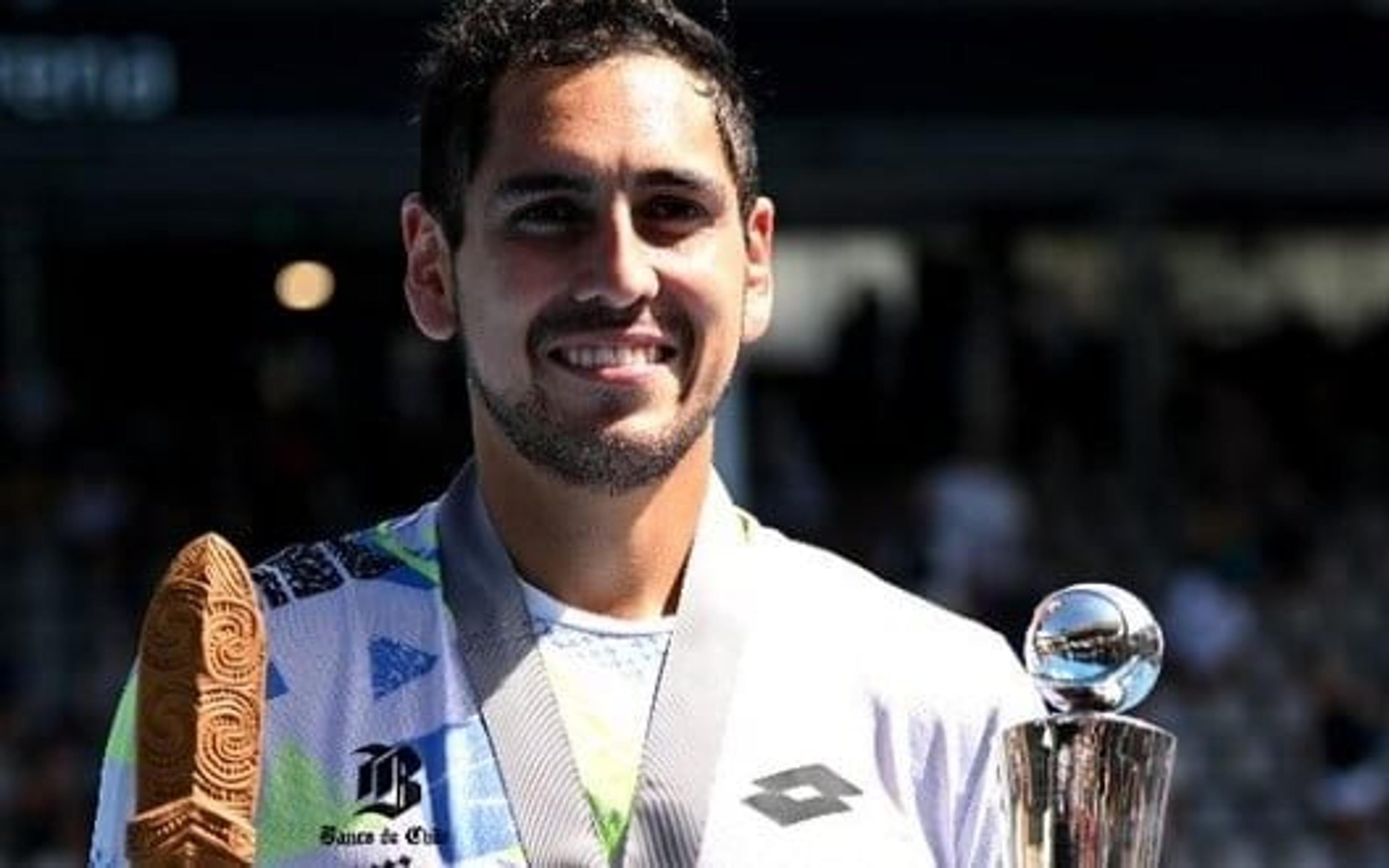 Tabilo sai do quali, ergue seu 1º ATP, em Auckland, e quebra jejum