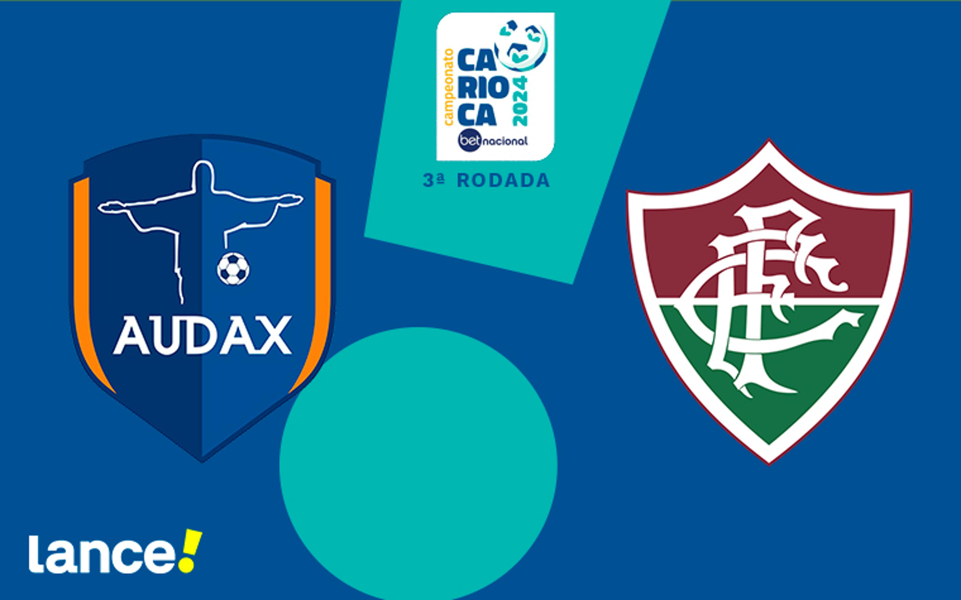 Audax Rio x Fluminense: onde assistir ao vivo, horário e prováveis escalações do jogo pelo Campeonato Carioca