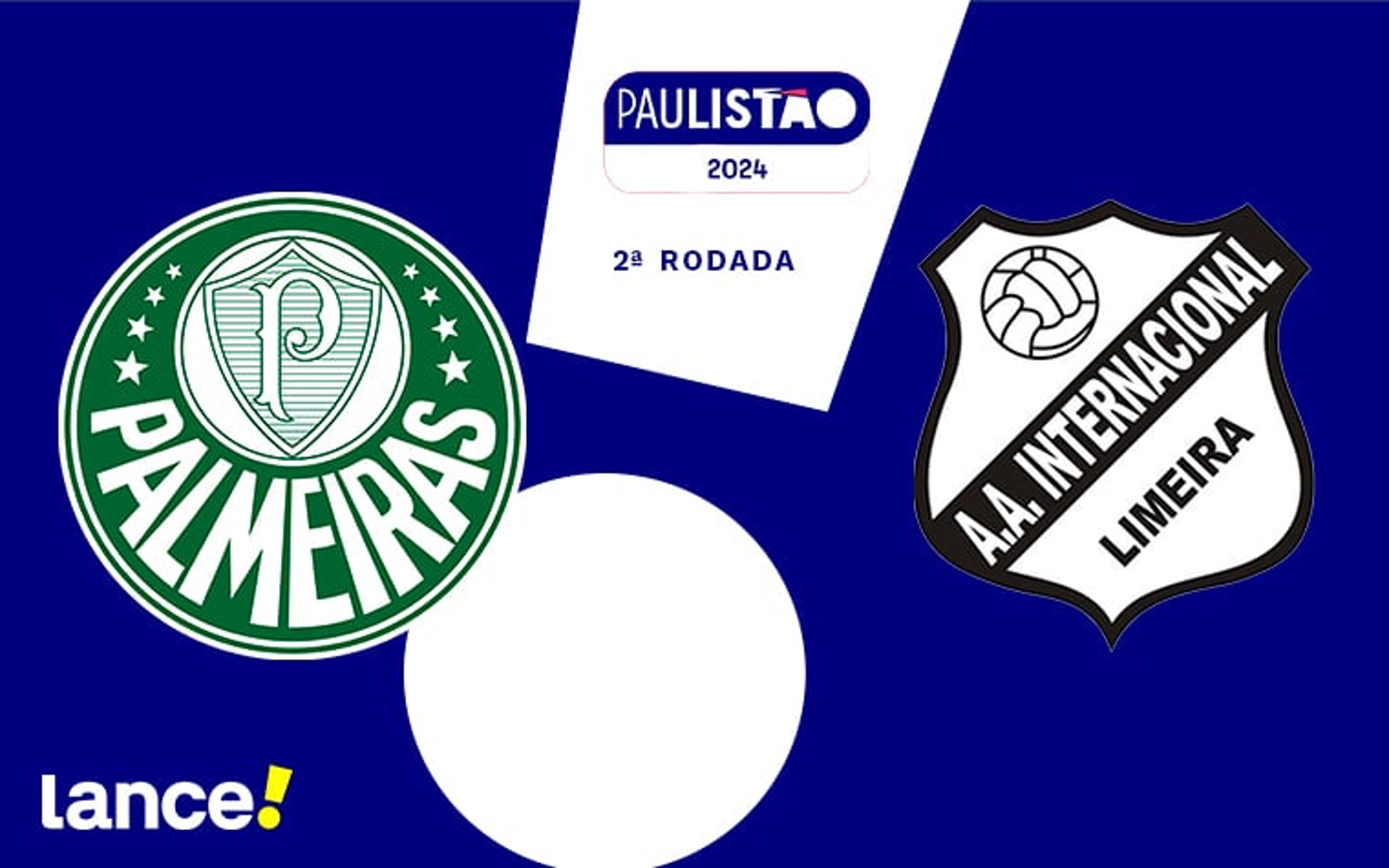 Palmeiras x Inter de Limeira: onde assistir ao vivo, horário e prováveis escalações do jogo pelo Paulistão