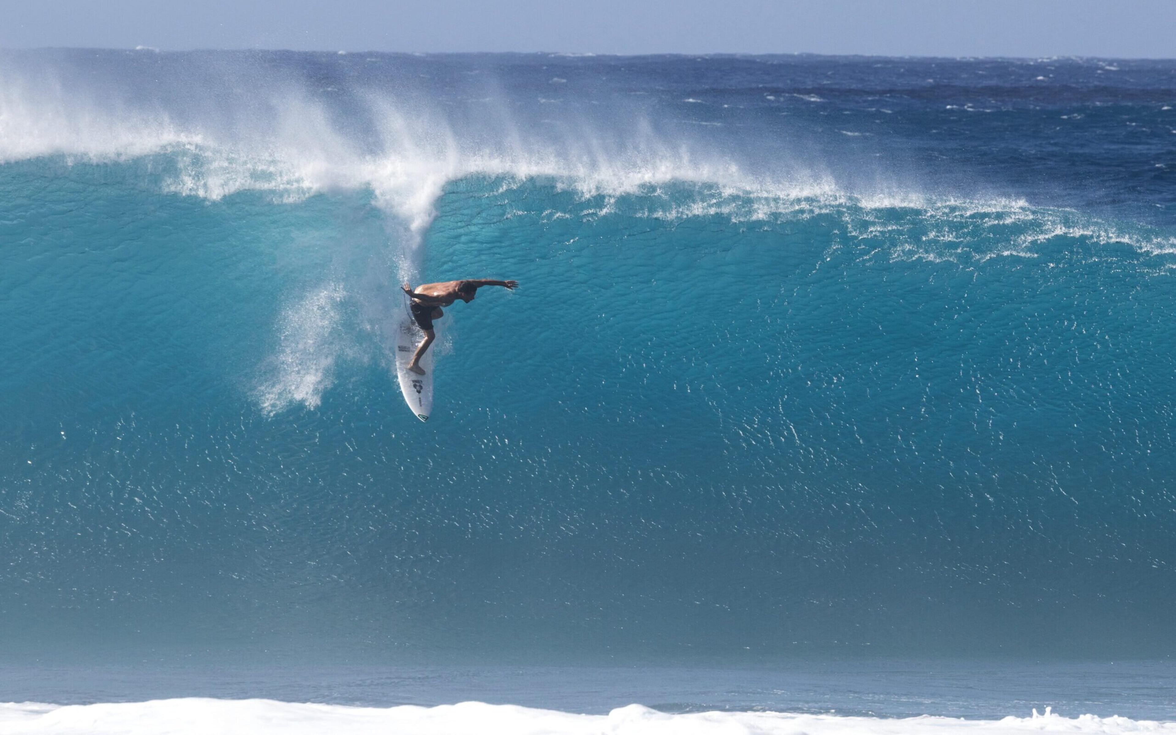 Péssimo dia para os brasileiros na primeira etapa do Circuito Mundial de Surfe, no Havaí