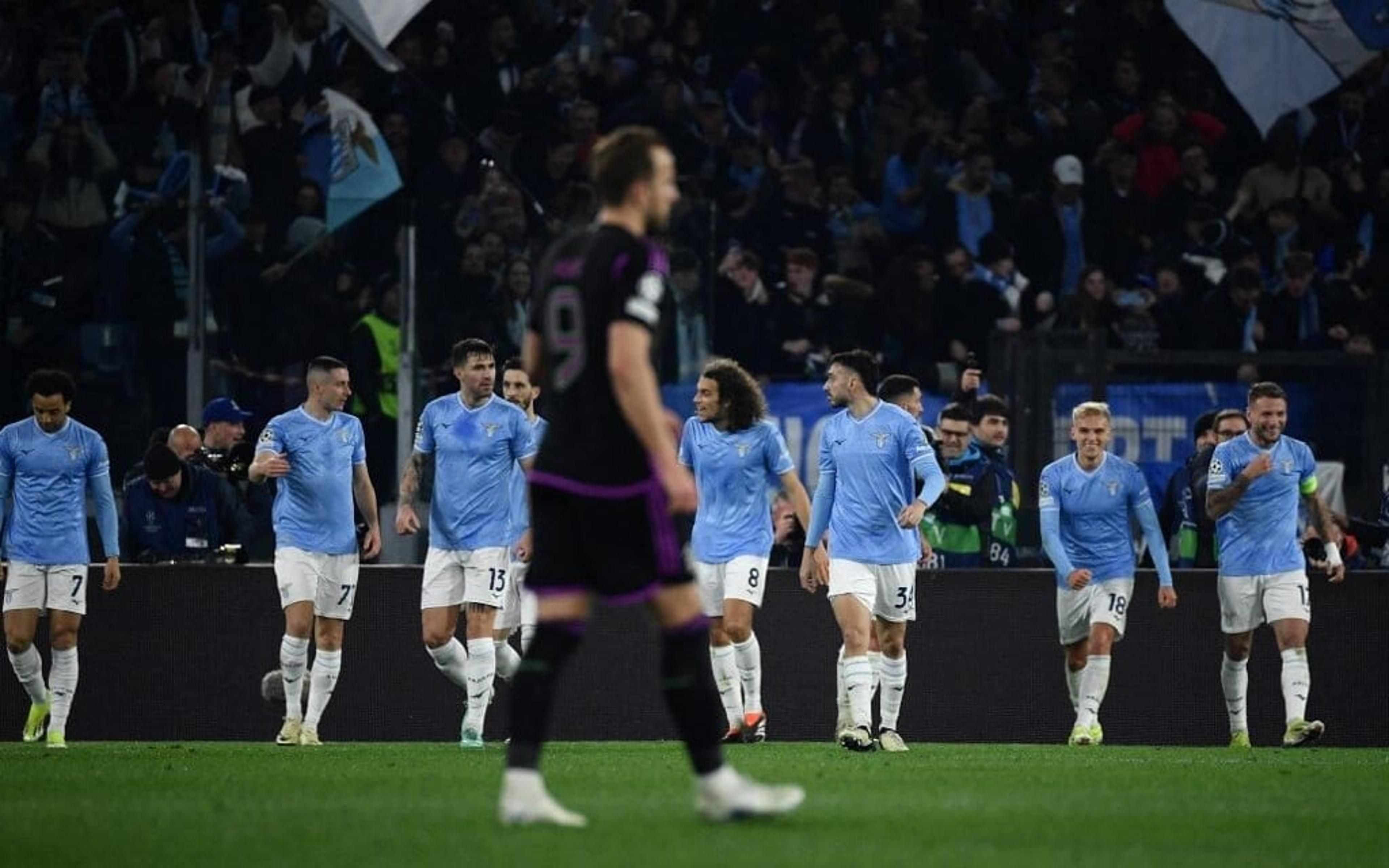 Bayern de Munique decepciona, sofre expulsão e perde para a Lazio na Champions League; veja o gol