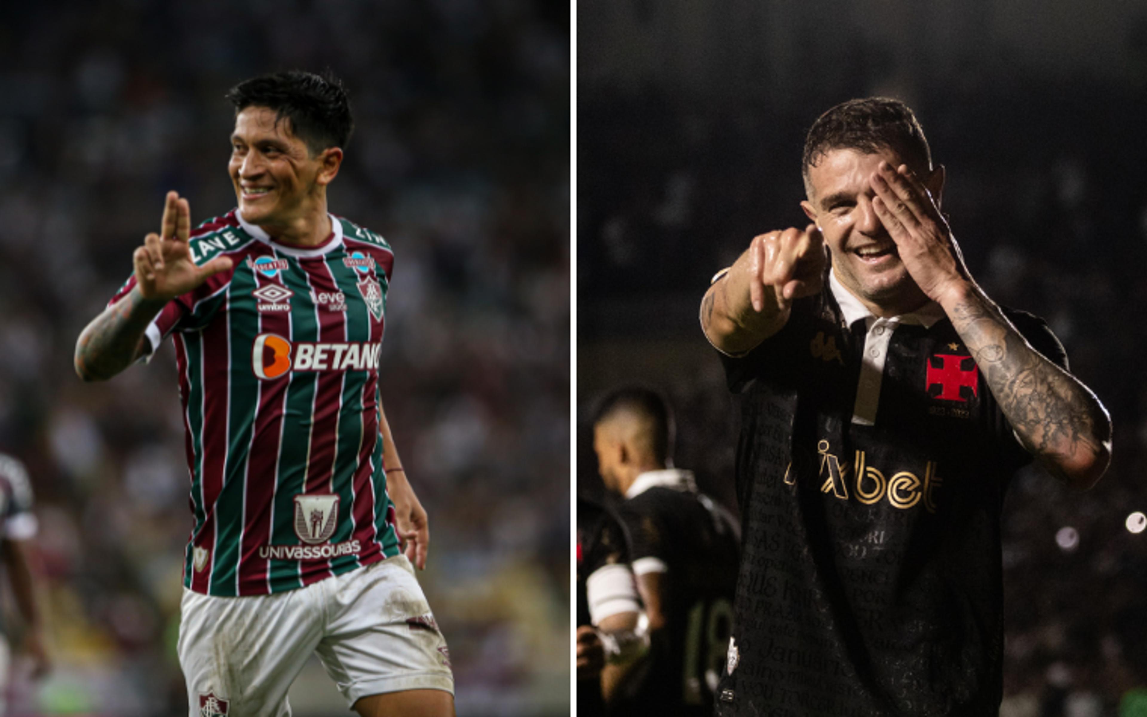 Fluminense x Vasco traz novo duelo entre Cano e Vegetti em momentos distintos na temporada