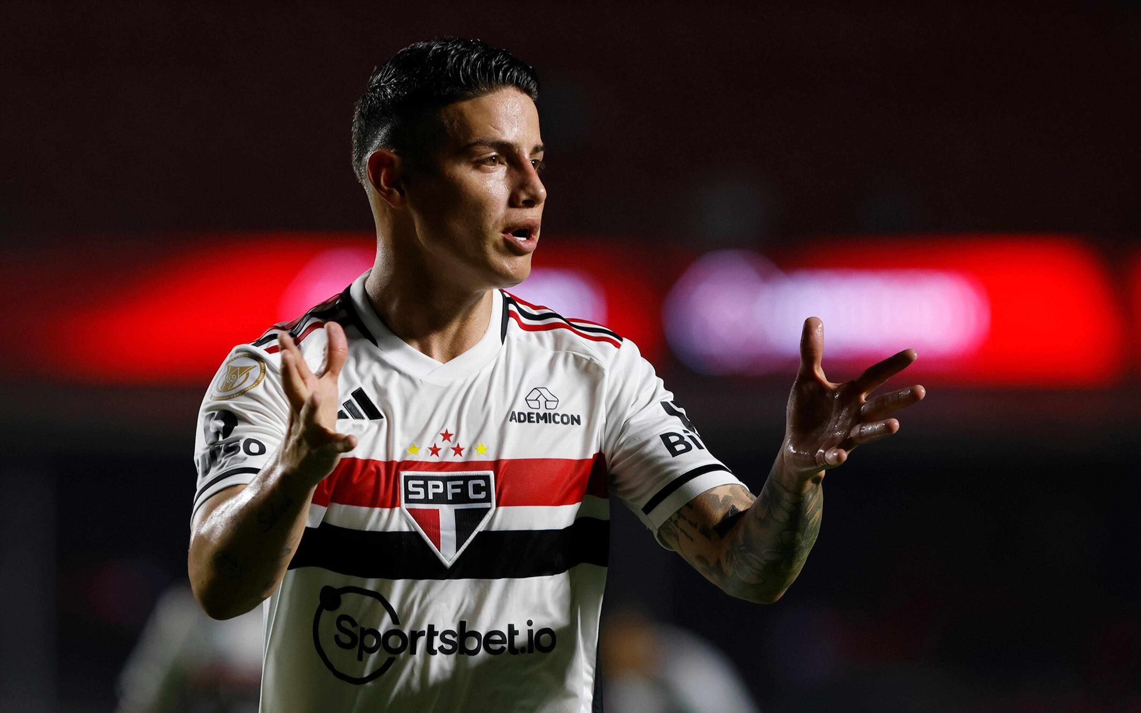 Reviravolta! James Rodríguez toma decisão sobre futuro no São Paulo