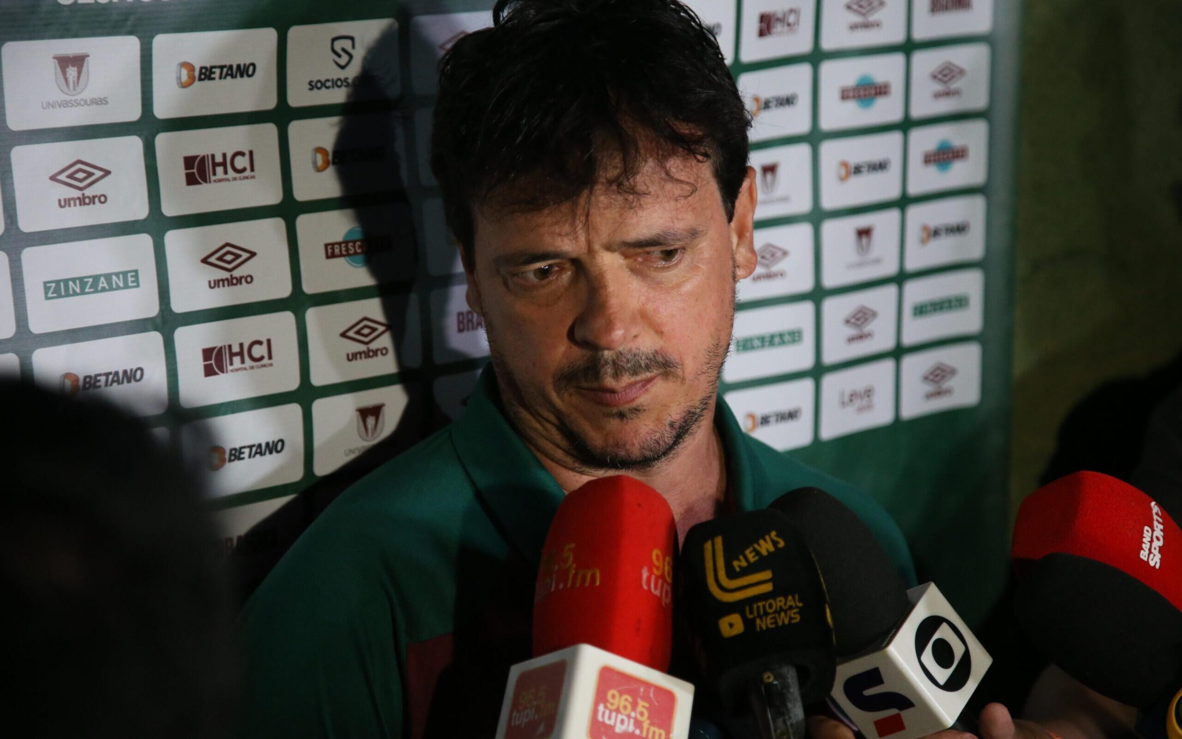 Fernando Diniz reconhece erros do Fluminense, mas valoriza empate com Boavista : ‘Lutamos muito’