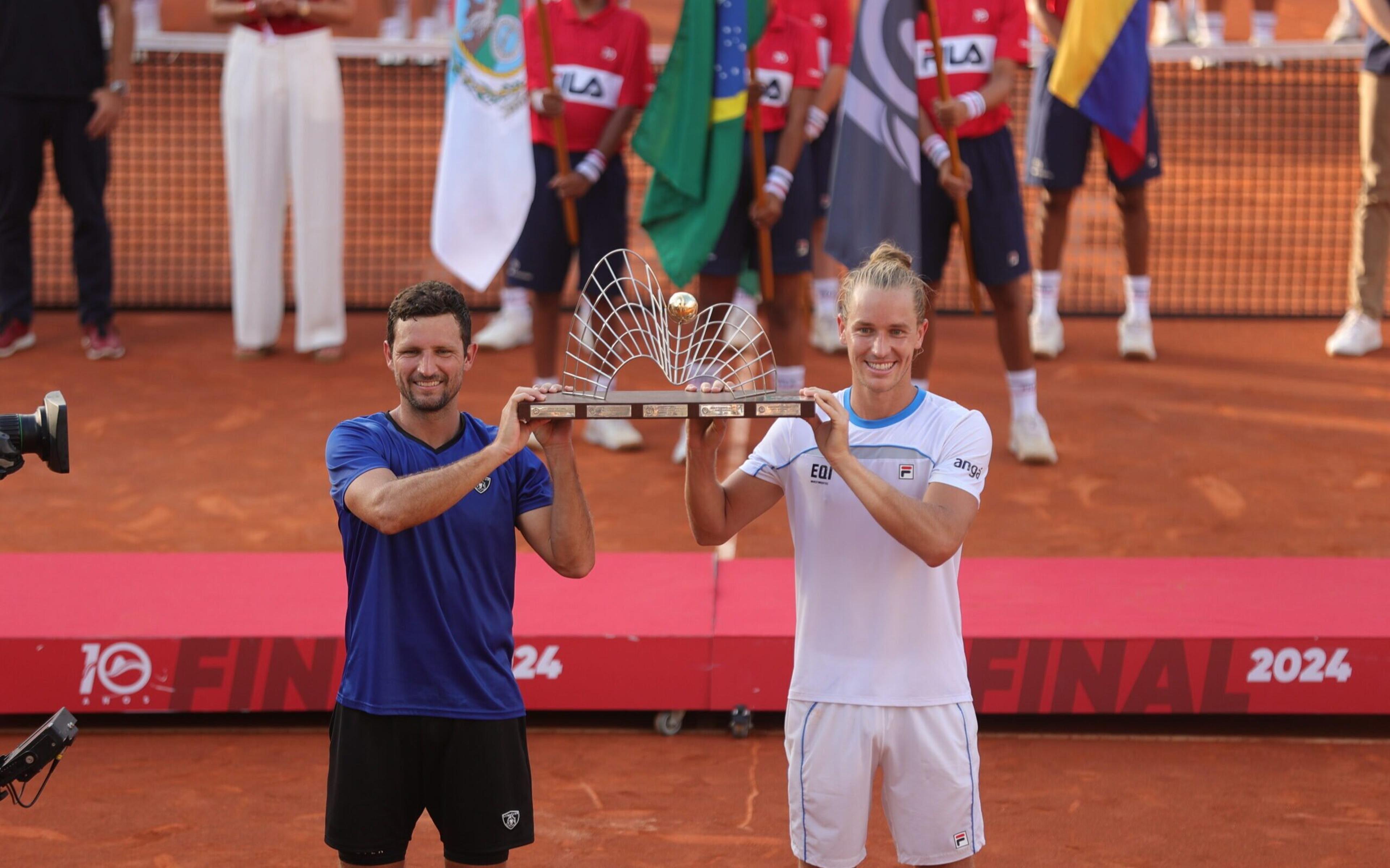 Rafael Matos brilha, é campeão do Rio Open e faz história para o Brasil