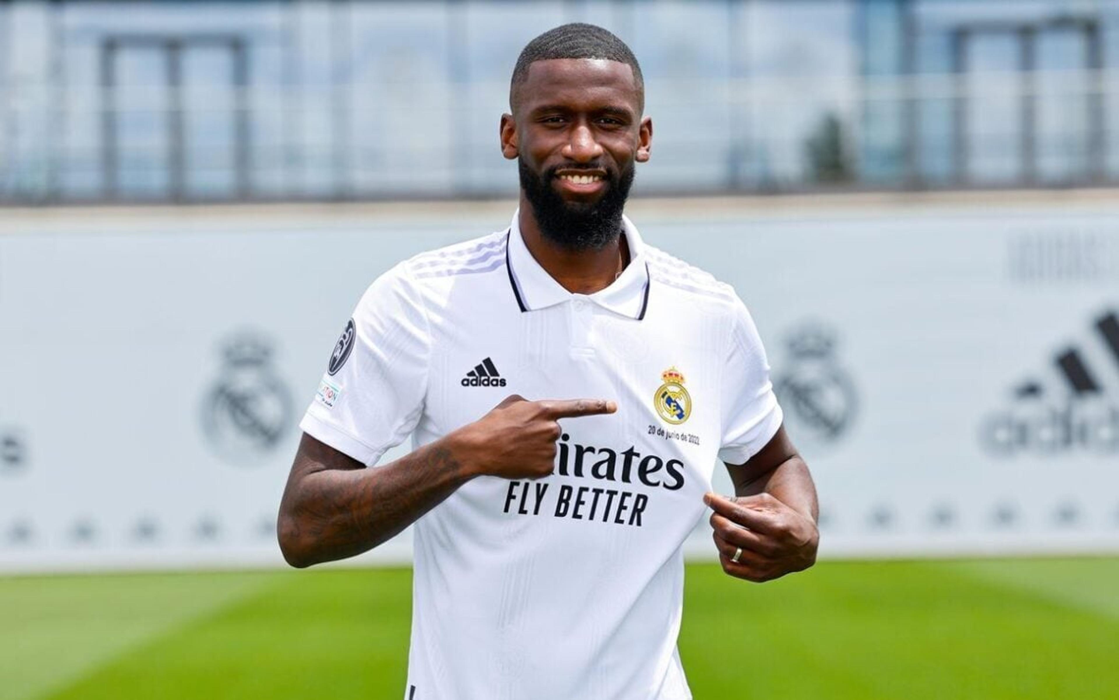 Rüdiger diz que não se imaginava no Real Madrid