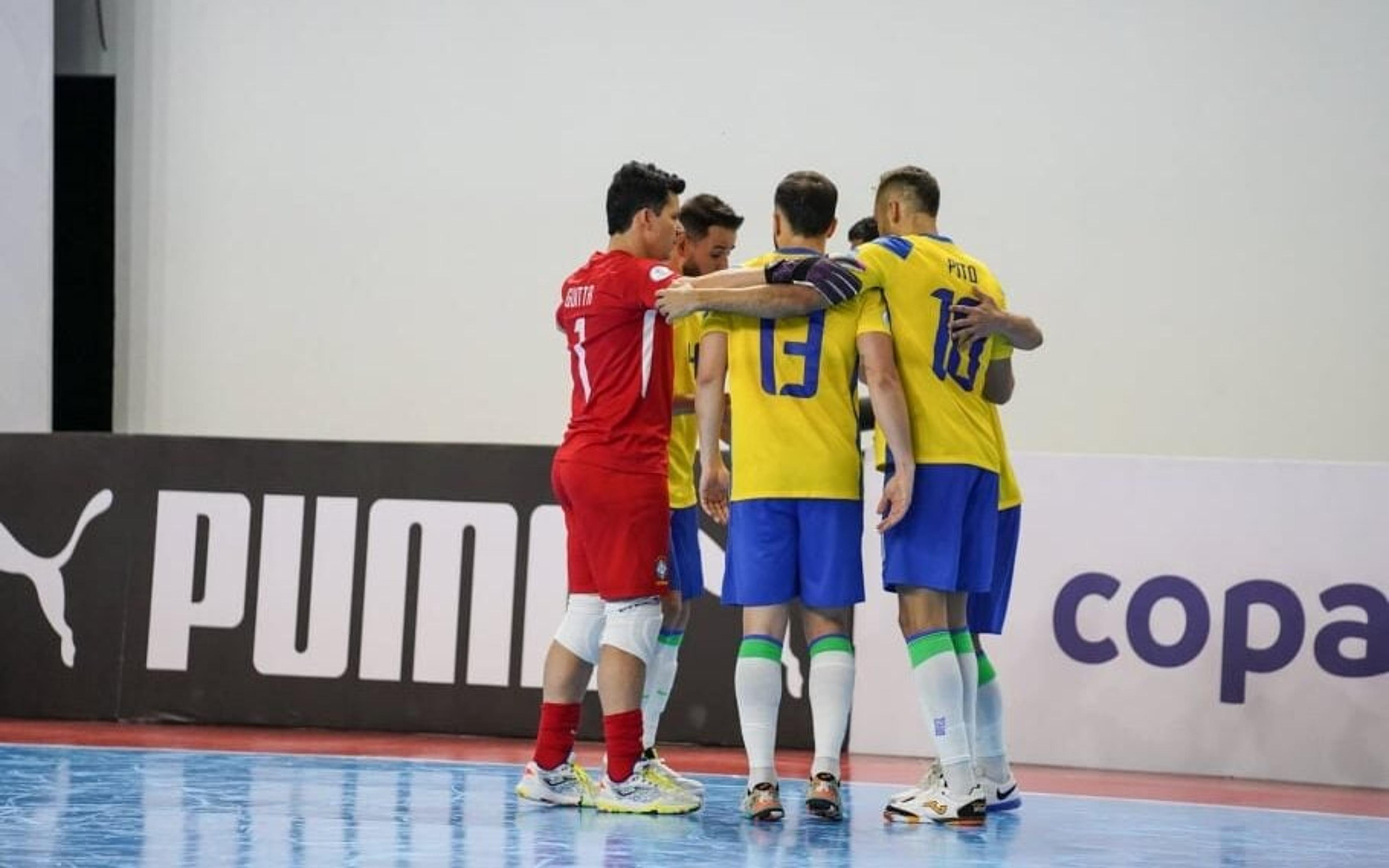 Brasil x Peru na Copa América de Futsal: saiba onde assistir e mais informações