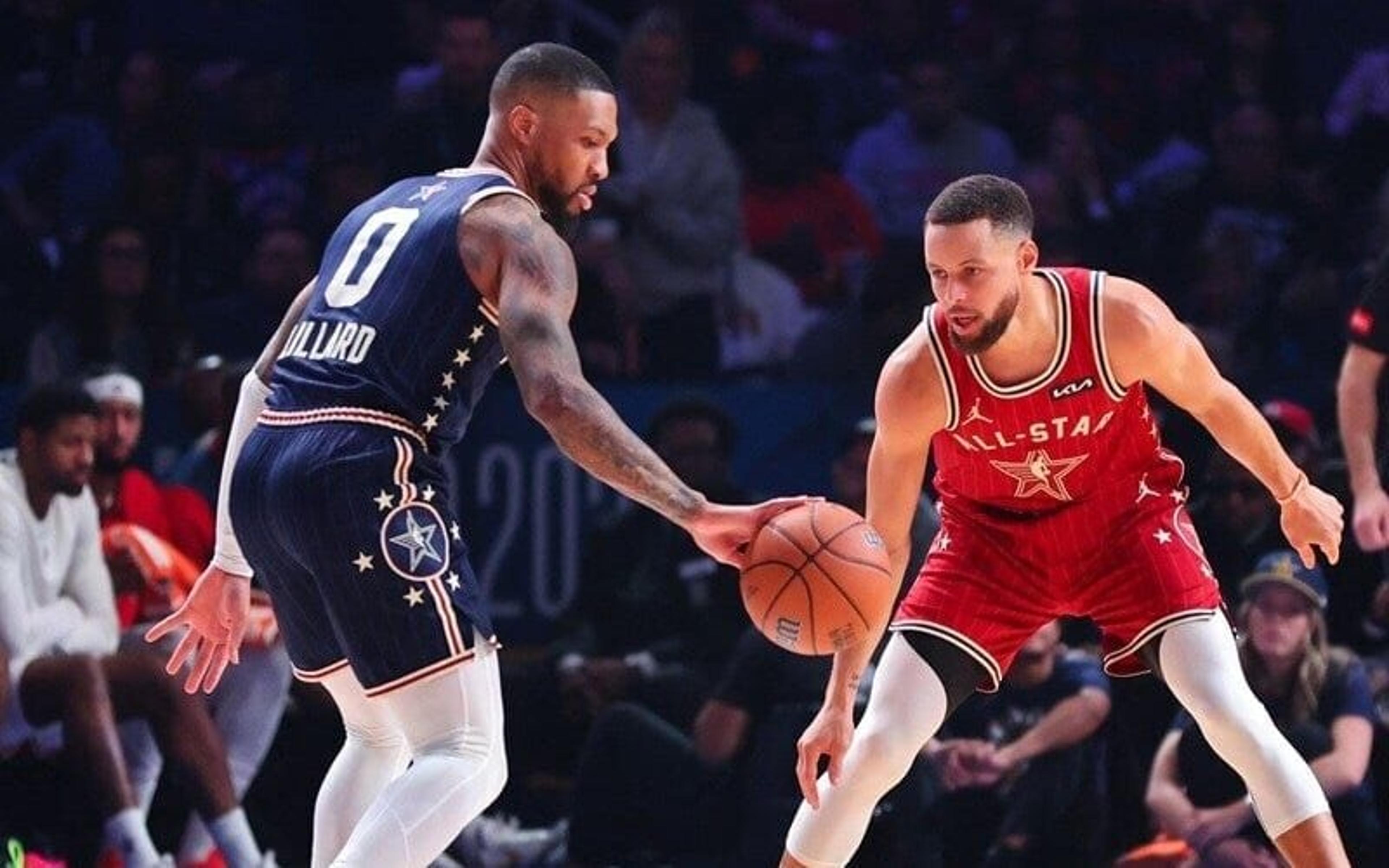 Com Lillard MVP e recorde de pontos, Leste bate Oeste no All-Star Game da NBA