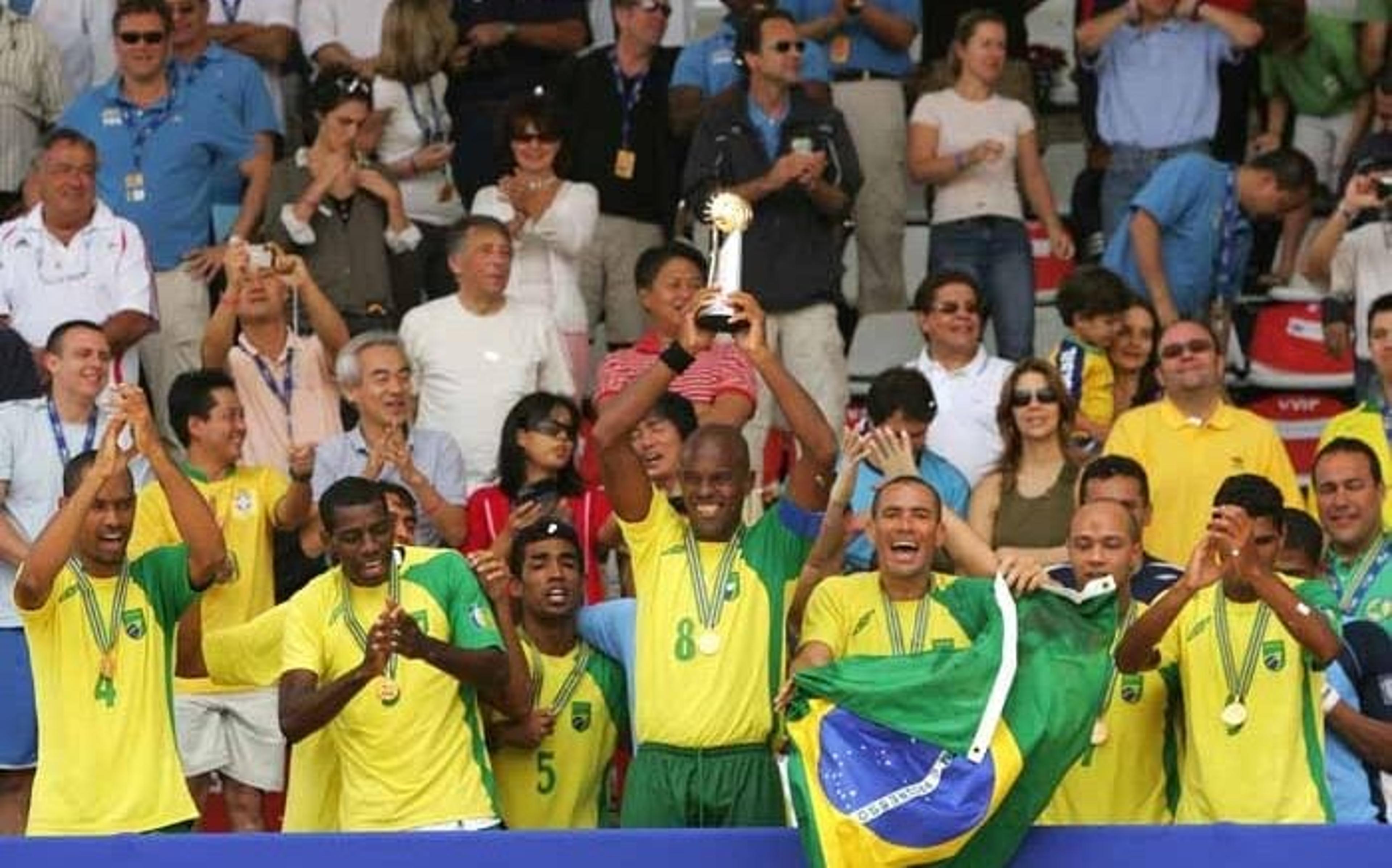 Quais são os maiores campeões da Copa do Mundo de Futebol de Areia?