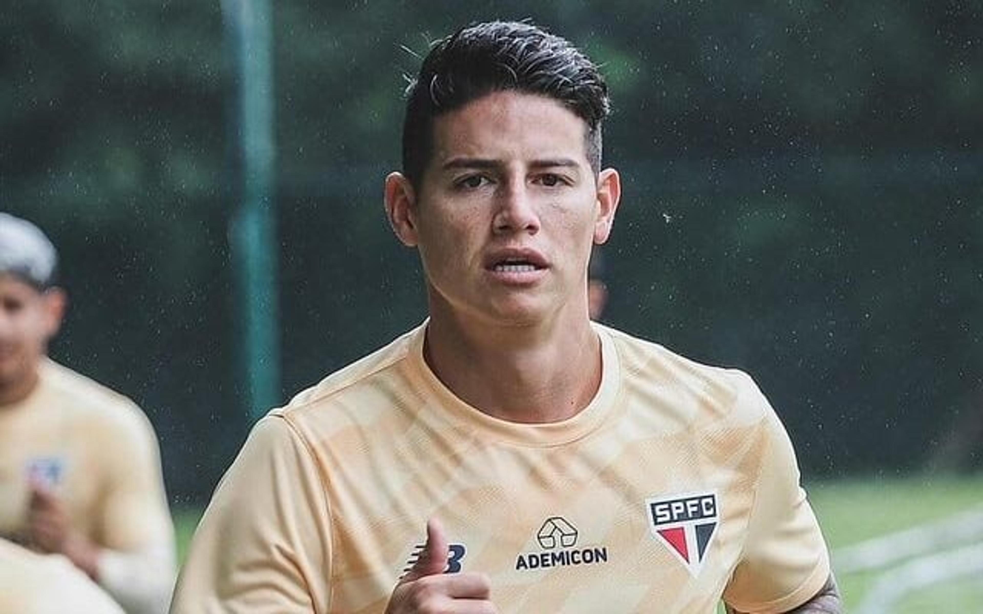 São Paulo define situação de James Rodríguez para restante do Paulistão