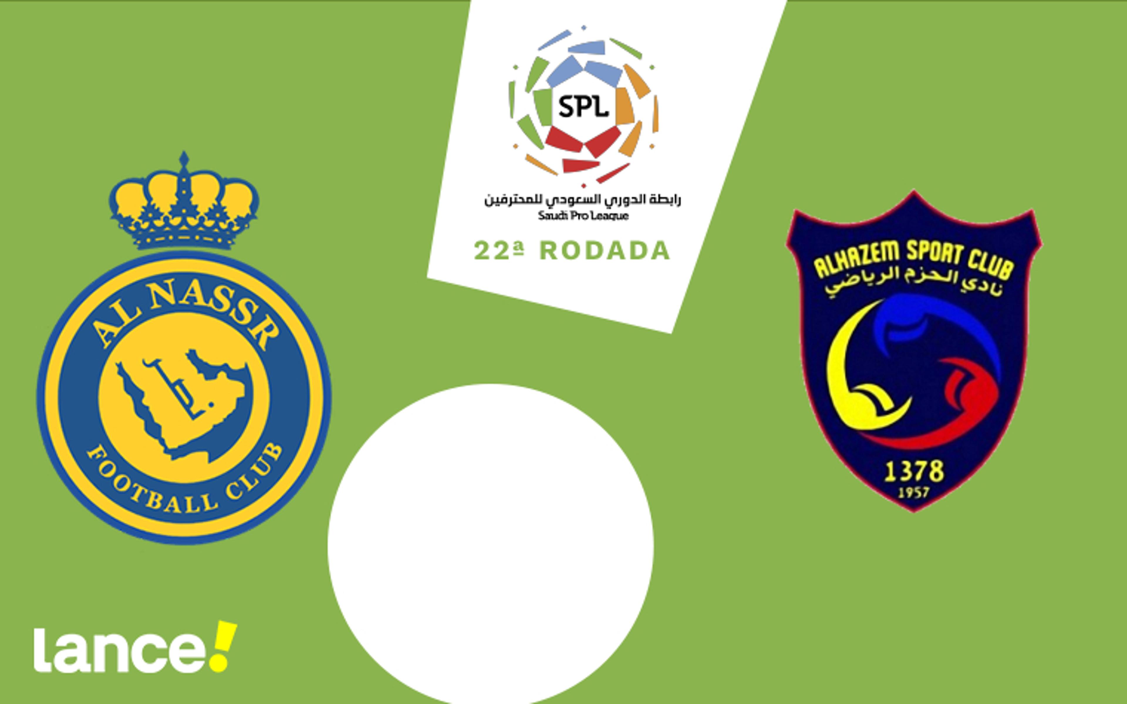 Al-Nassr x Al-Hazem: onde assistir ao vivo, horário e prováveis escalações do jogo pelo Campeonato Saudita