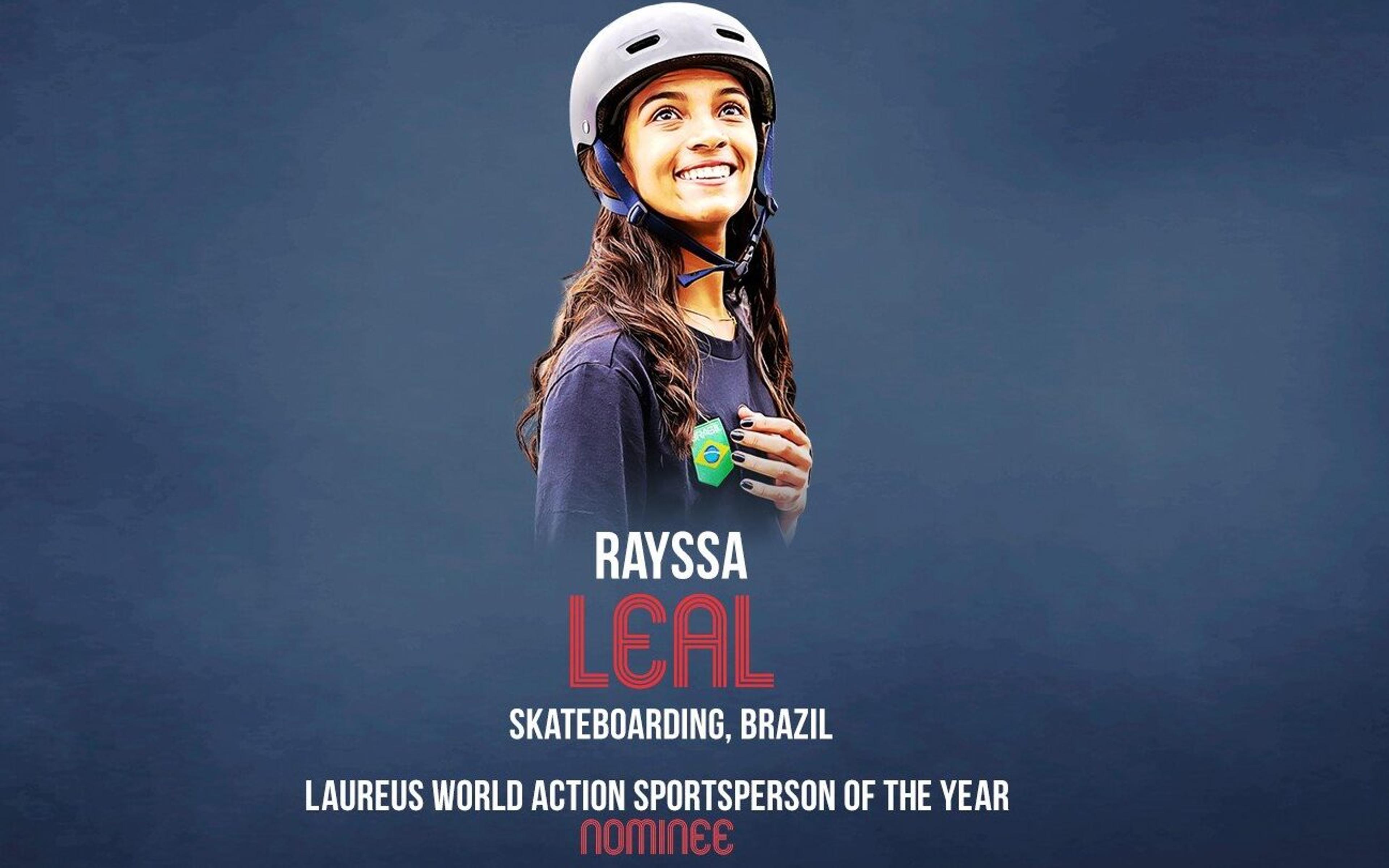 Rayssa Leal e Filipe Toledo são indicados novamente ao Laureus World Sports Awards