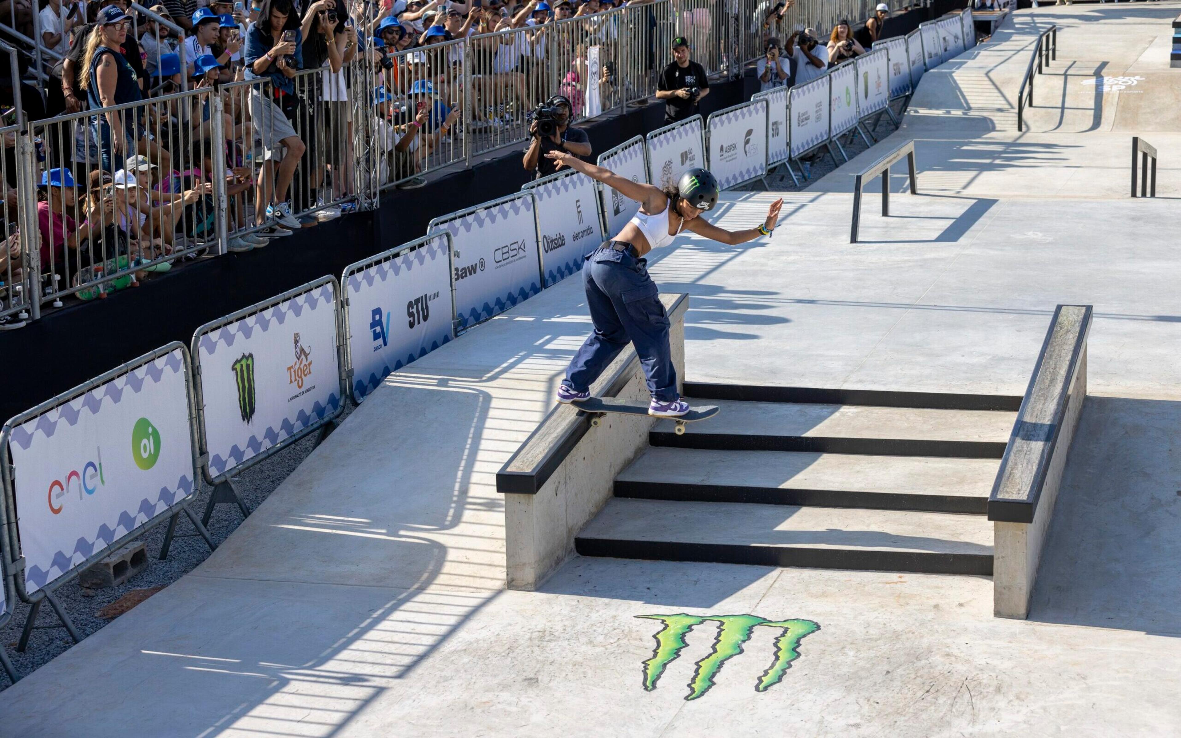 Rayssa Leal garante o segundo lugar da etapa de Paris da Street League