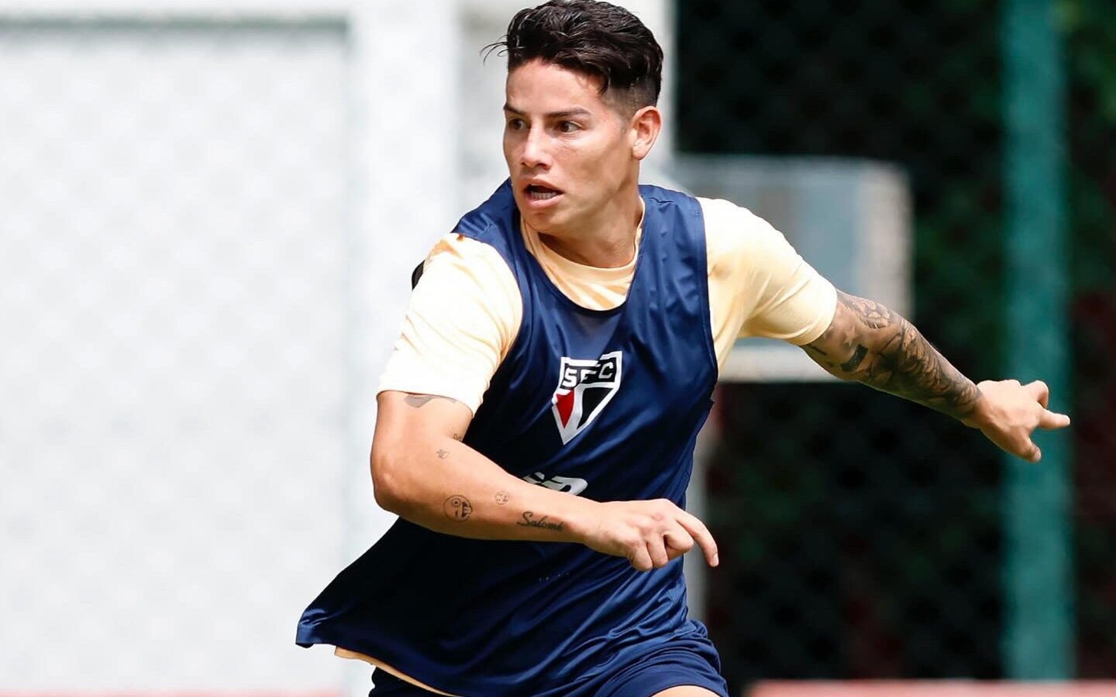 São Paulo toma decisão sobre usar James Rodríguez na fase de grupos do Paulistão