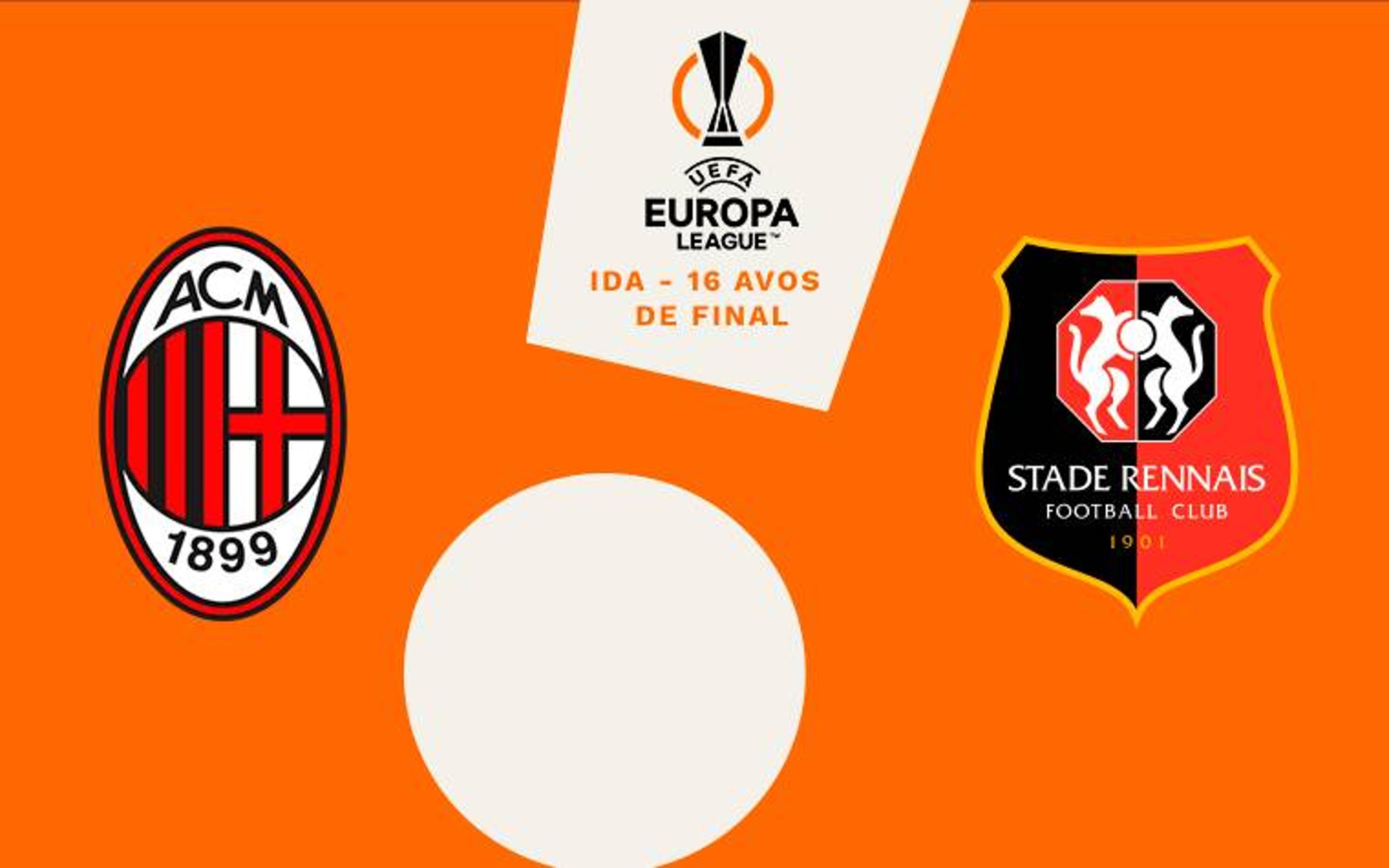 Milan x Rennes: onde assistir ao vivo, horário e prováveis escalações do jogo pela Europa League