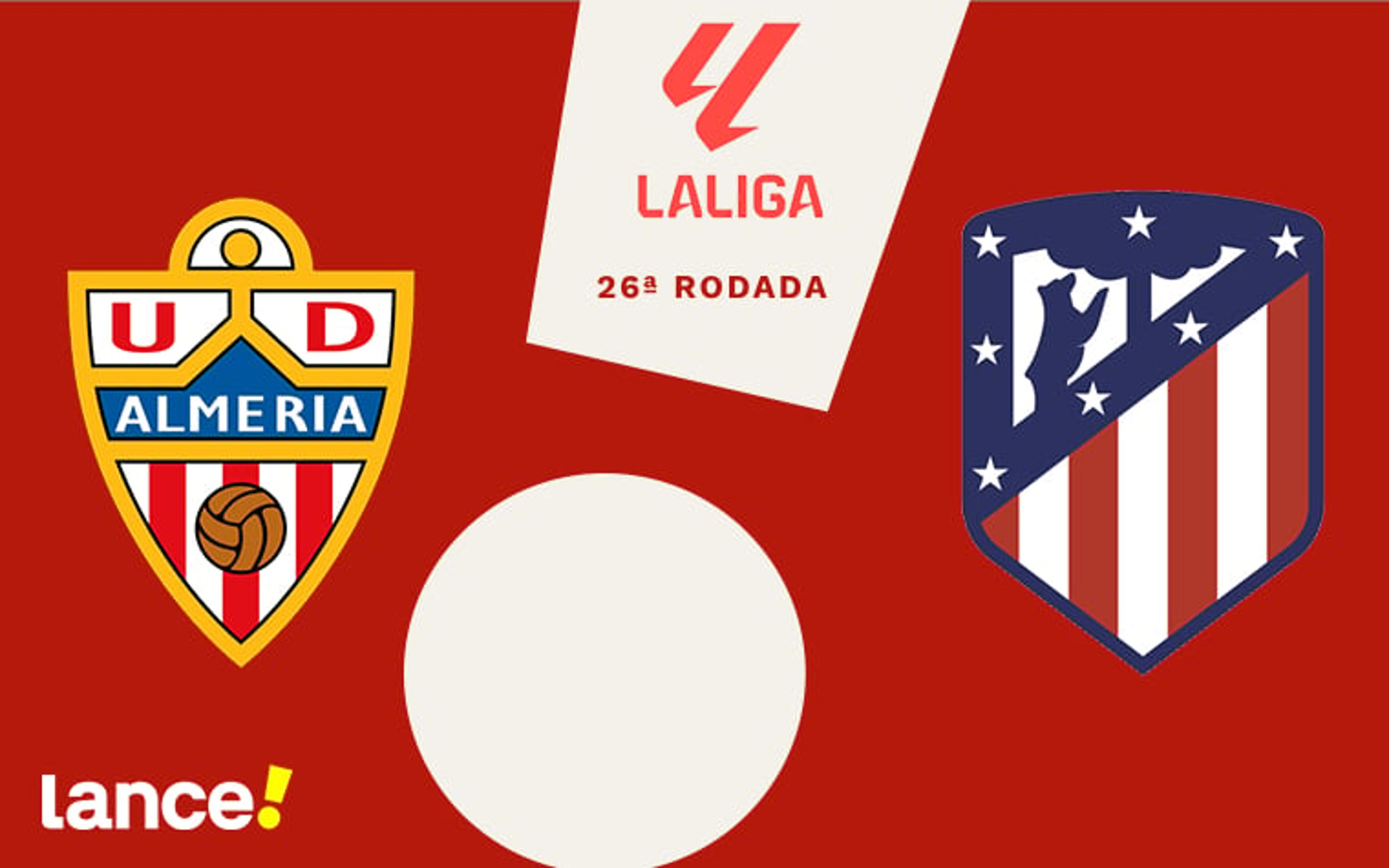 Almería x Atlético de Madrid: onde assistir, horário e prováveis escalações da partida por La Liga