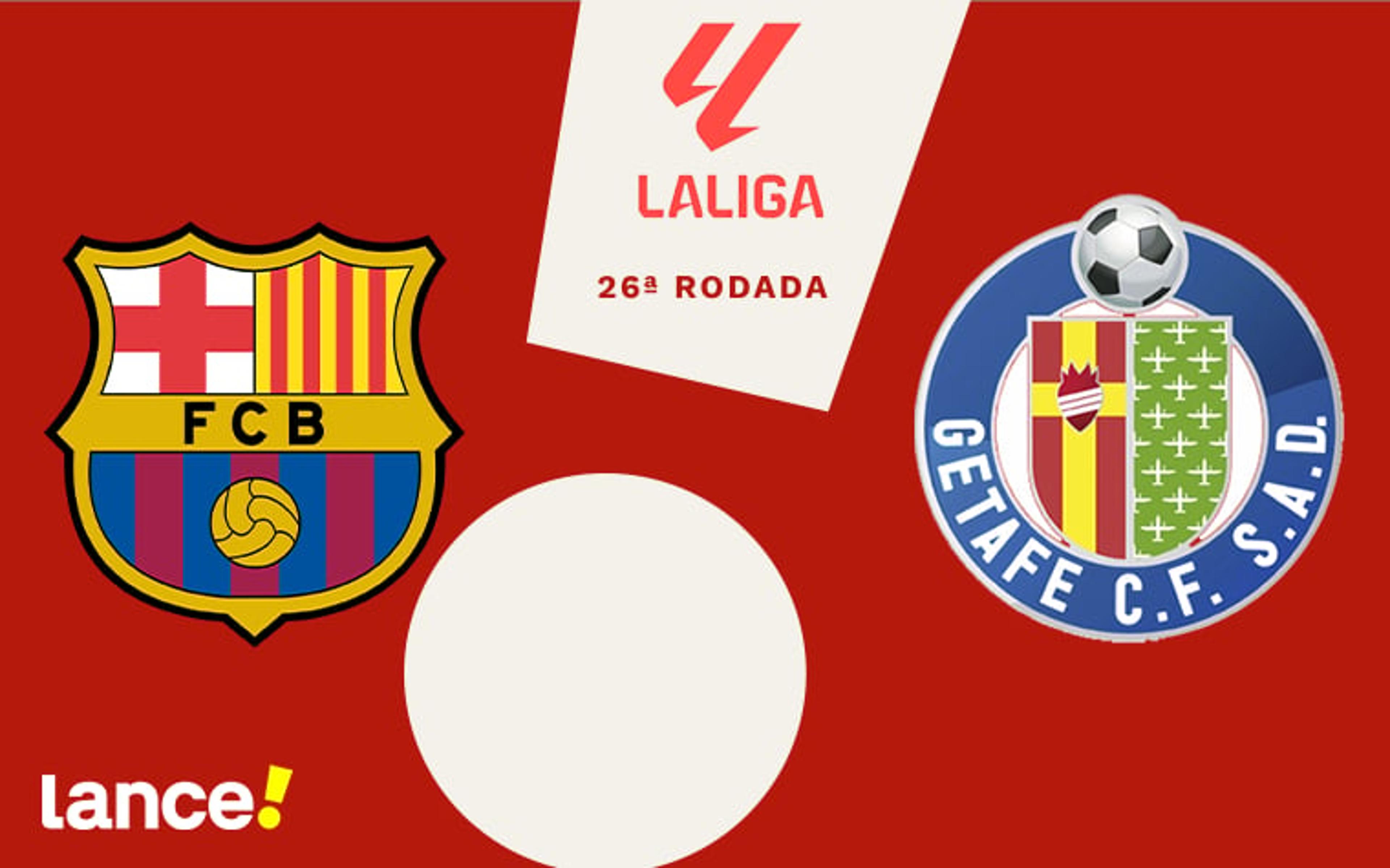 Barcelona x Getafe: onde assistir, horário e prováveis escalações da partida por La Liga