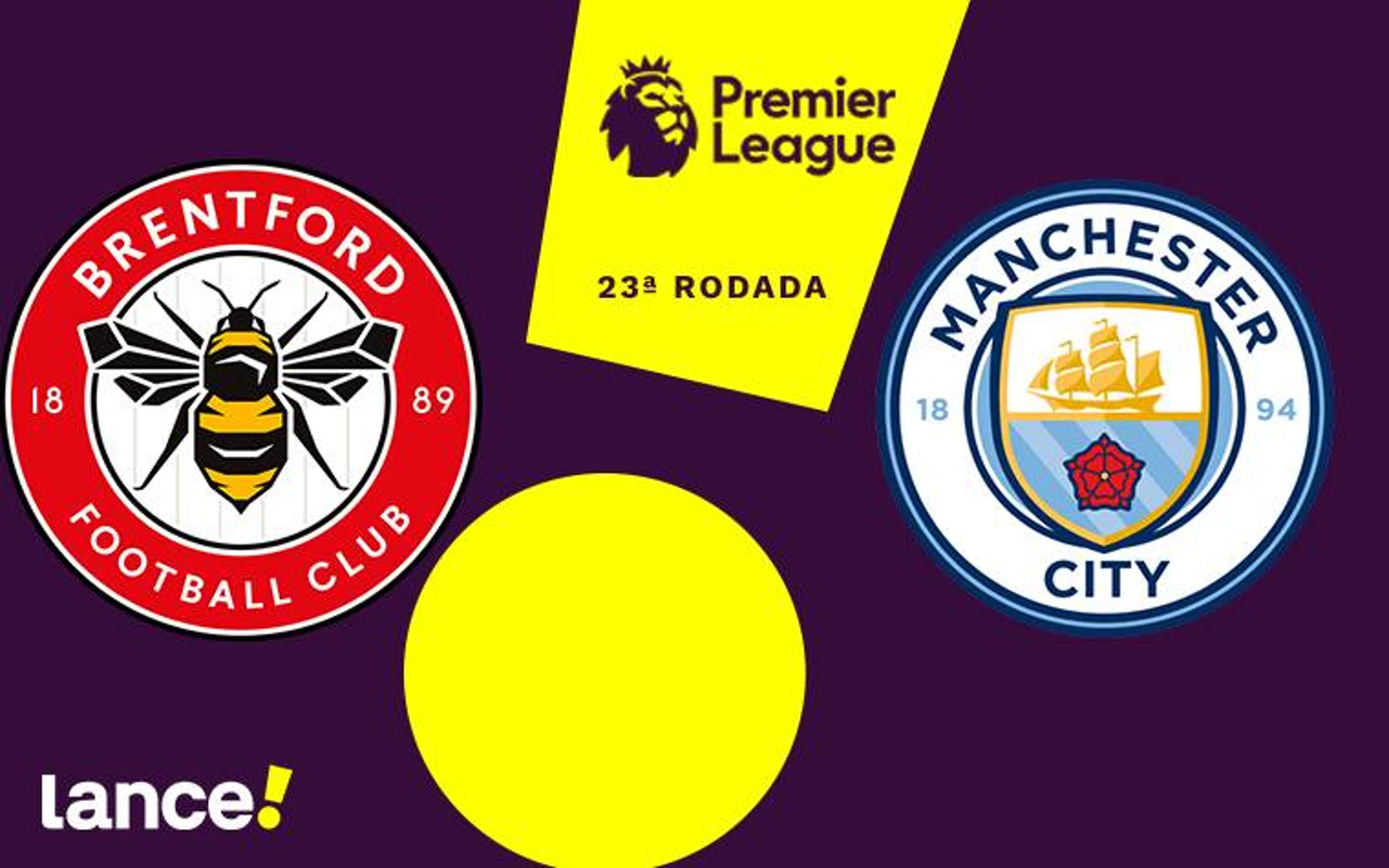 Brentford x Manchester City: onde assistir ao vivo, horário e prováveis escalações do jogo pelo Campeonato Inglês