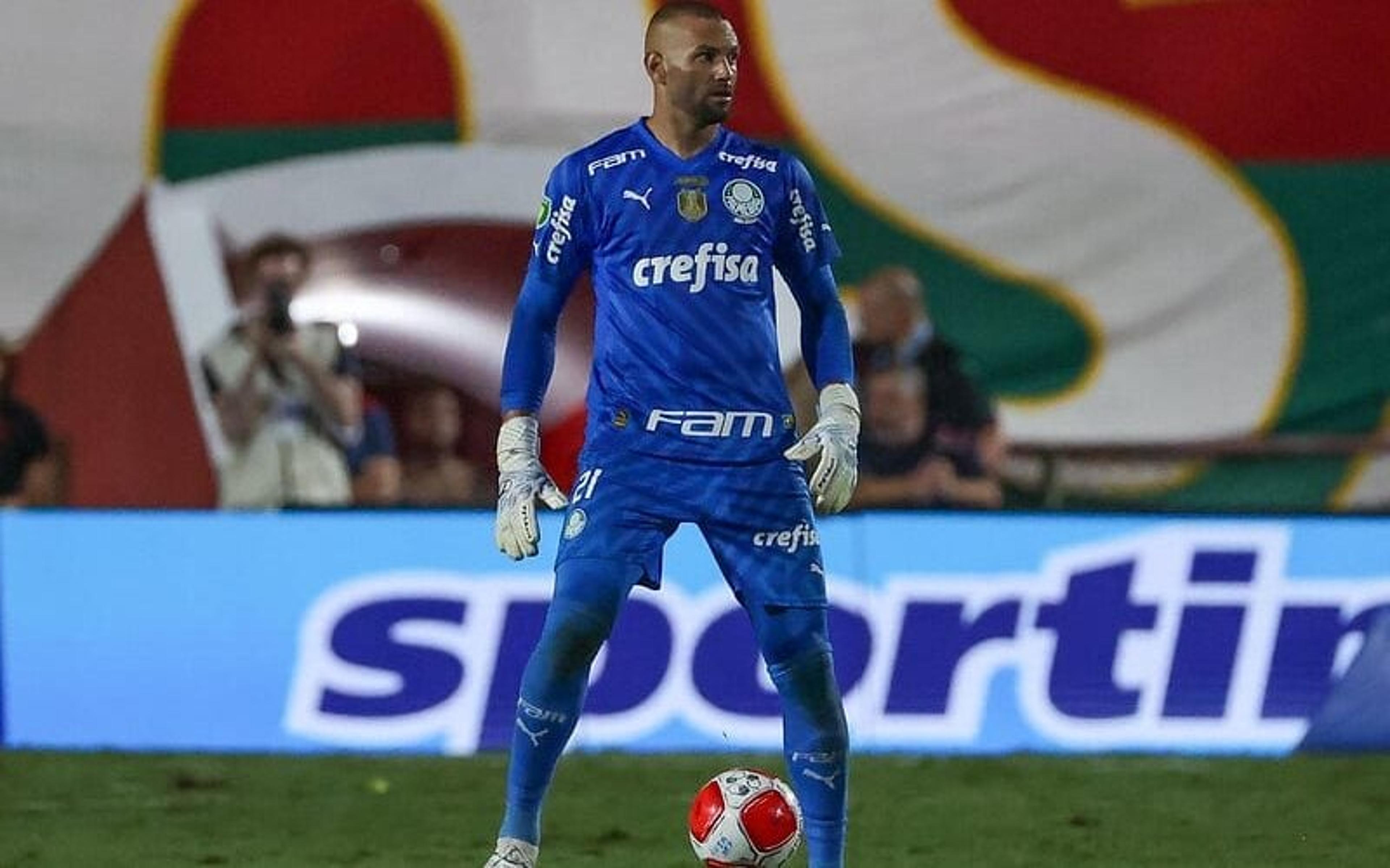 Abel Ferreira faz desafio para Weverton no Palmeiras