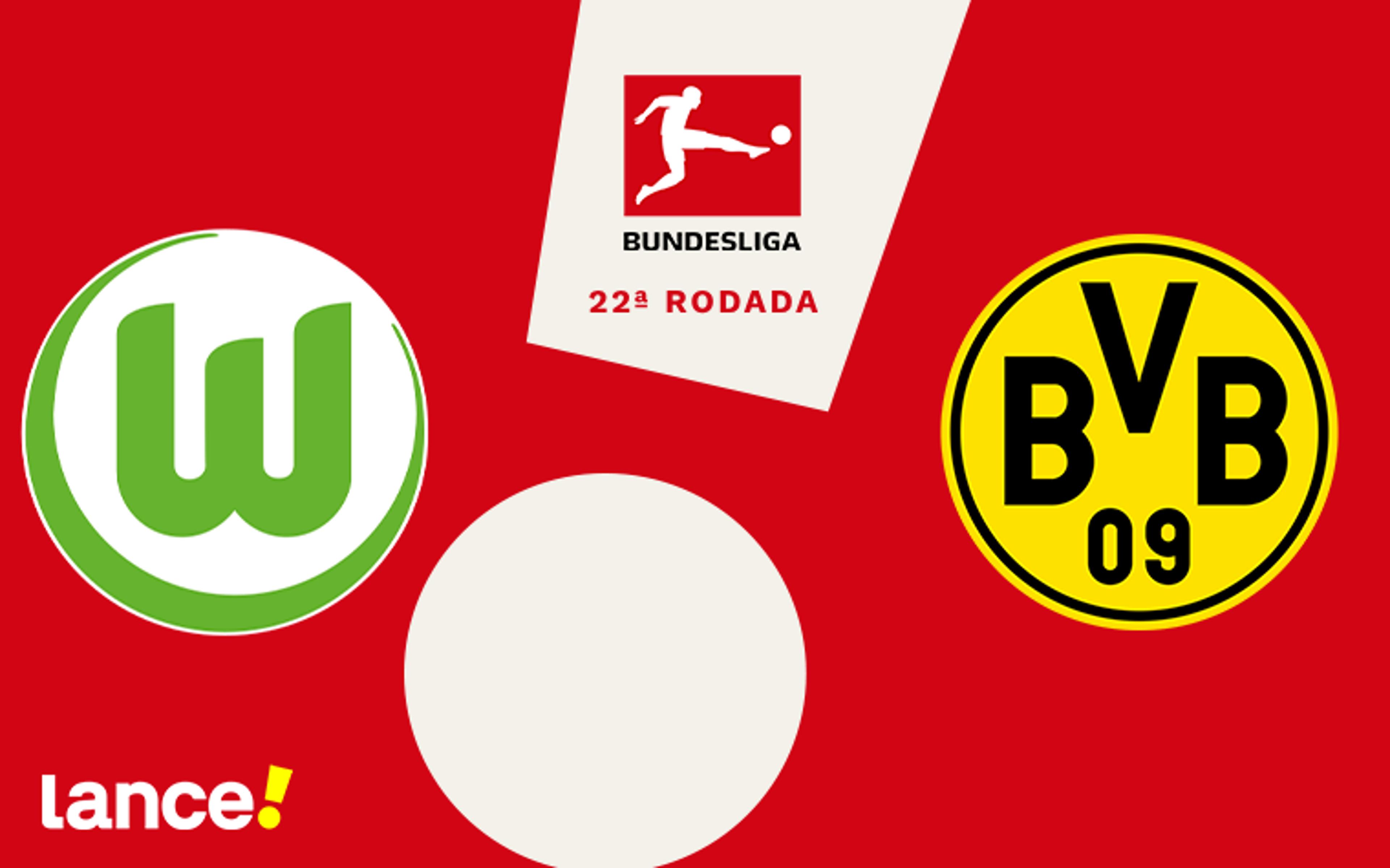 Wolfsburg x Borussia Dortmund: onde assistir ao vivo, horário e prováveis escalações do jogo pela Bundesliga