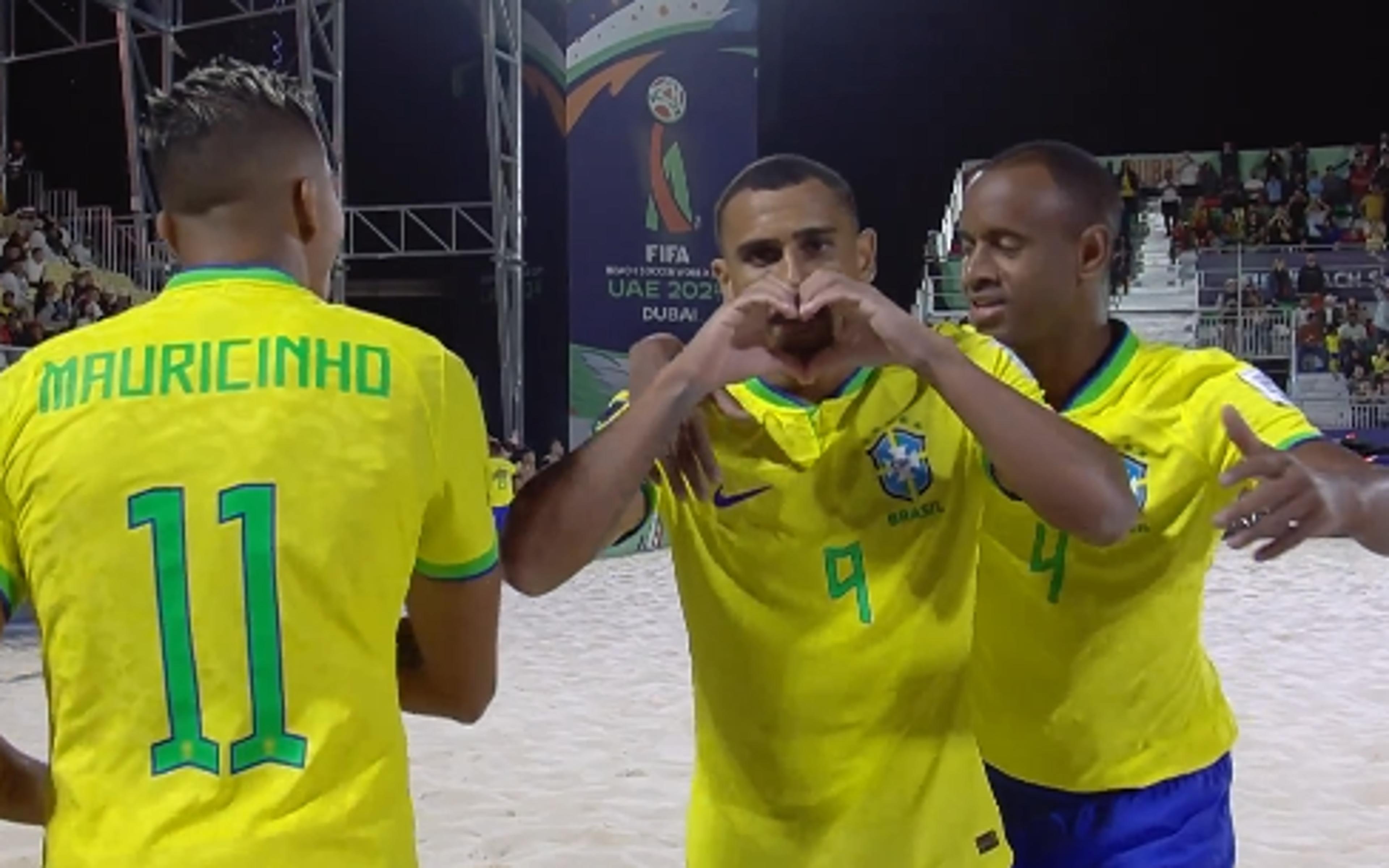 Brasil x México na Copa do Mundo de Futebol de Areia: veja horário e onde assistir