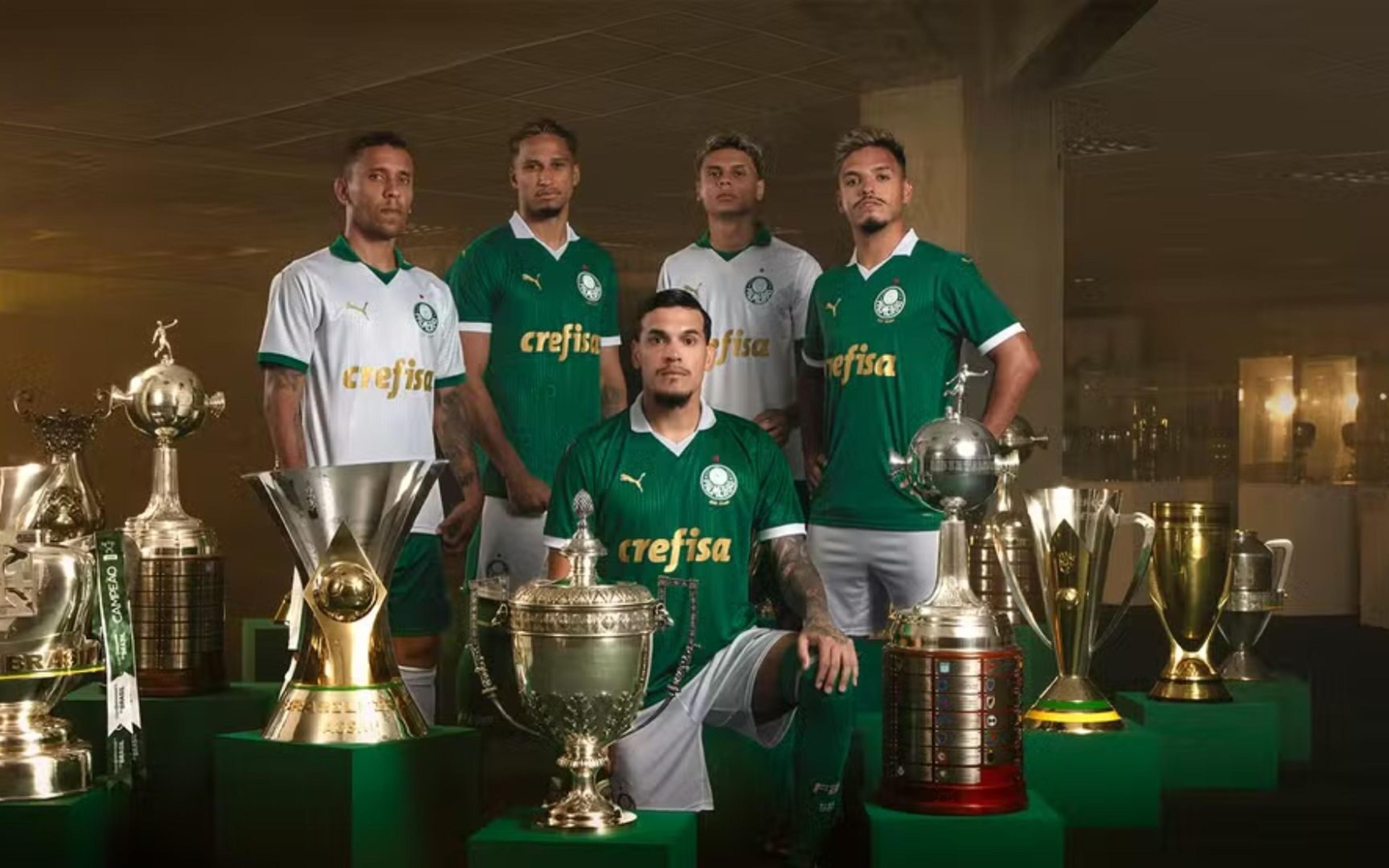 Palmeiras supera clubes europeus e lidera ranking de camisas mais bonitas do mundo