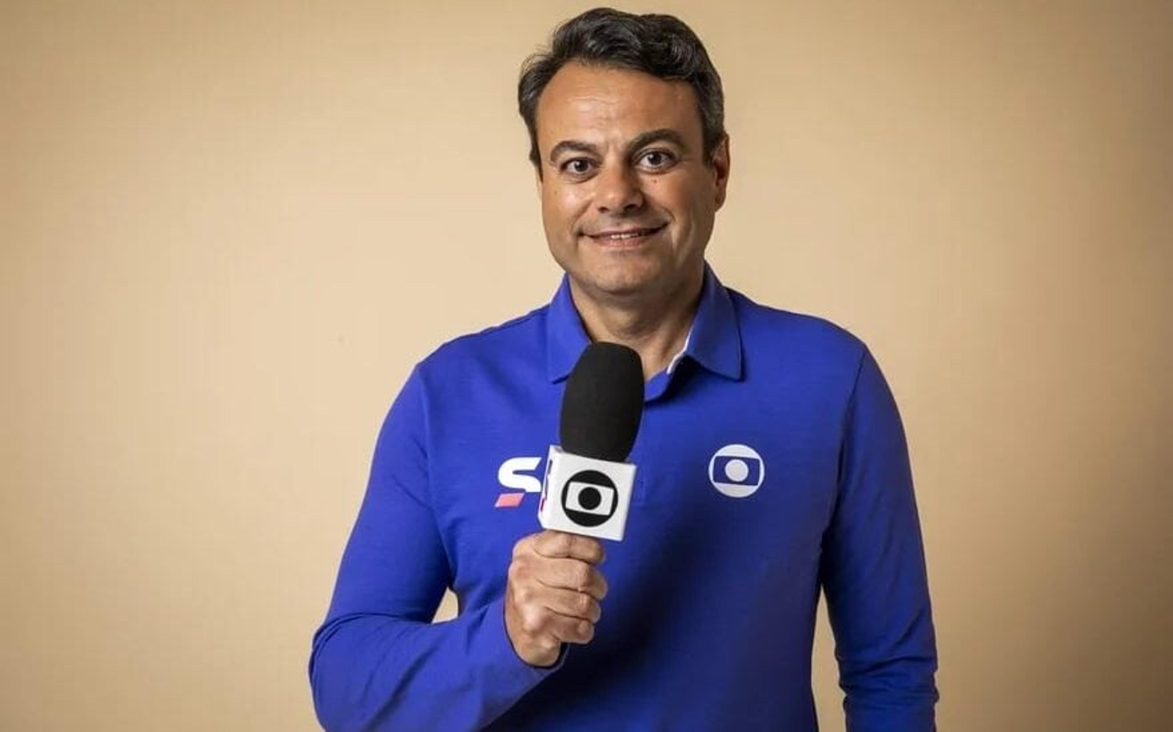 Eric Faria vai estrear como comentarista da Globo em jogo de time carioca; saiba mais