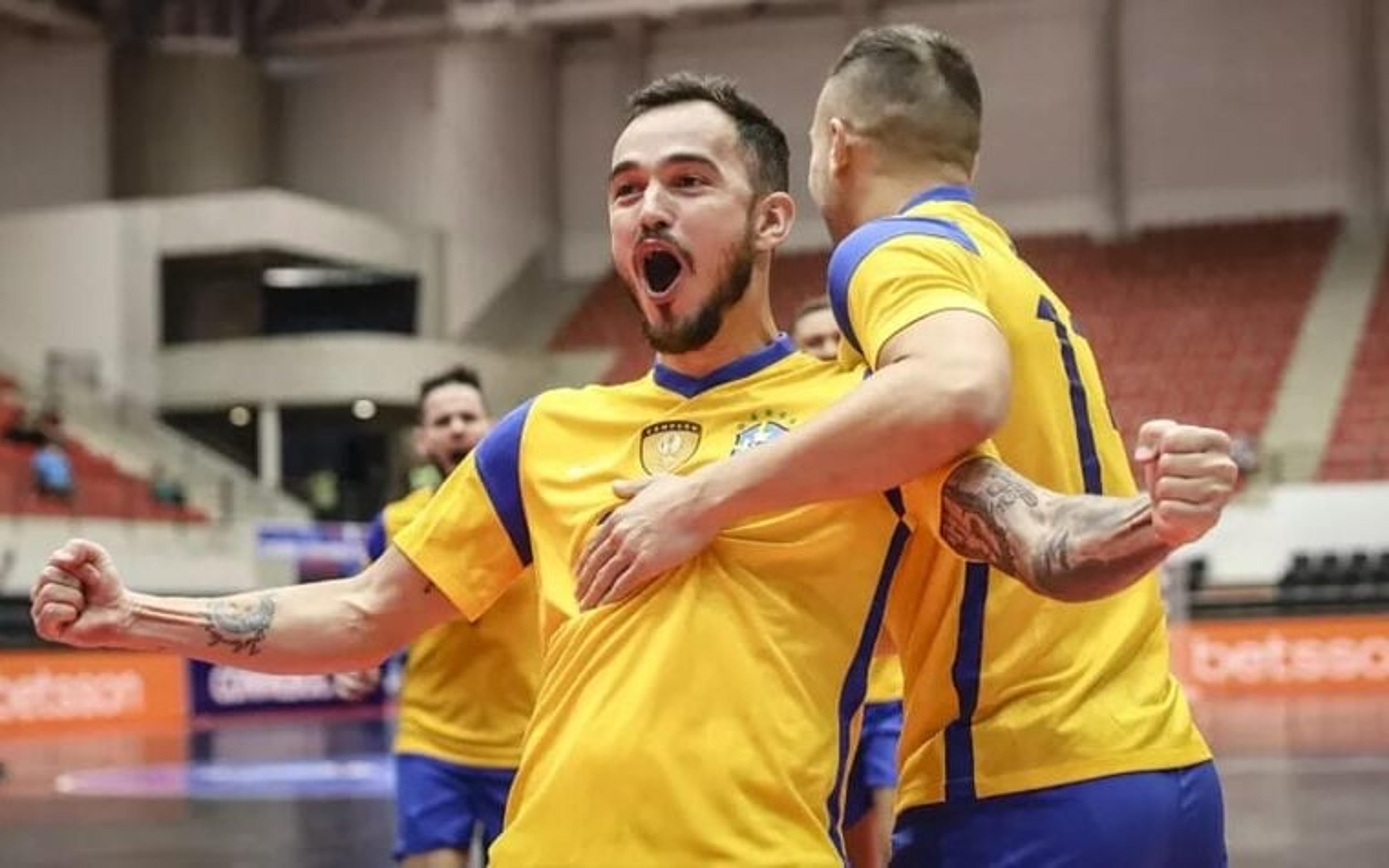 Em busca do 11º título, Seleção Brasileira de Futsal inicia campanha na Copa América