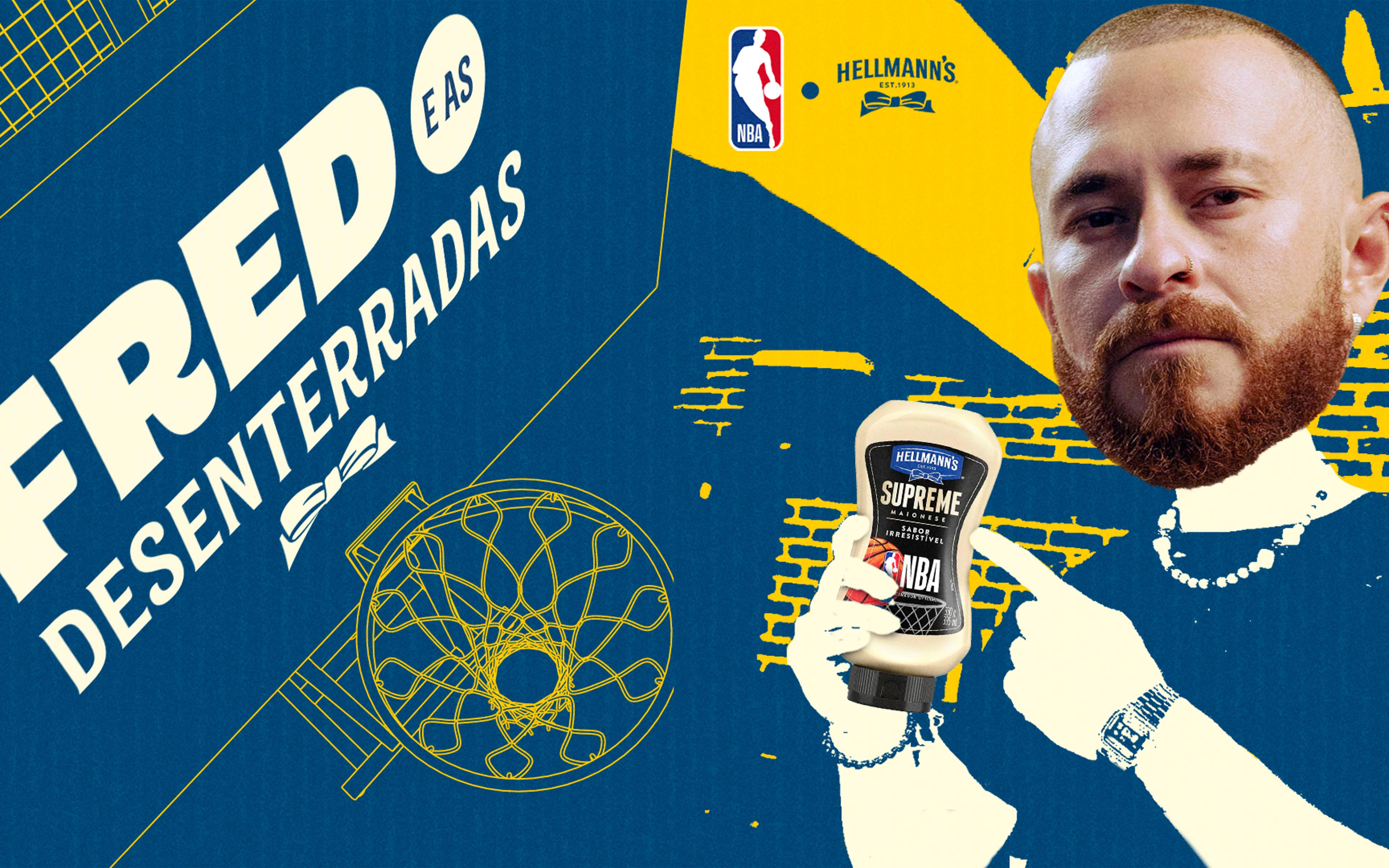 Hellmann’s inicia suas ativações junto à NBA desafiando Fred Bruno no NBA All-Star Weekend 