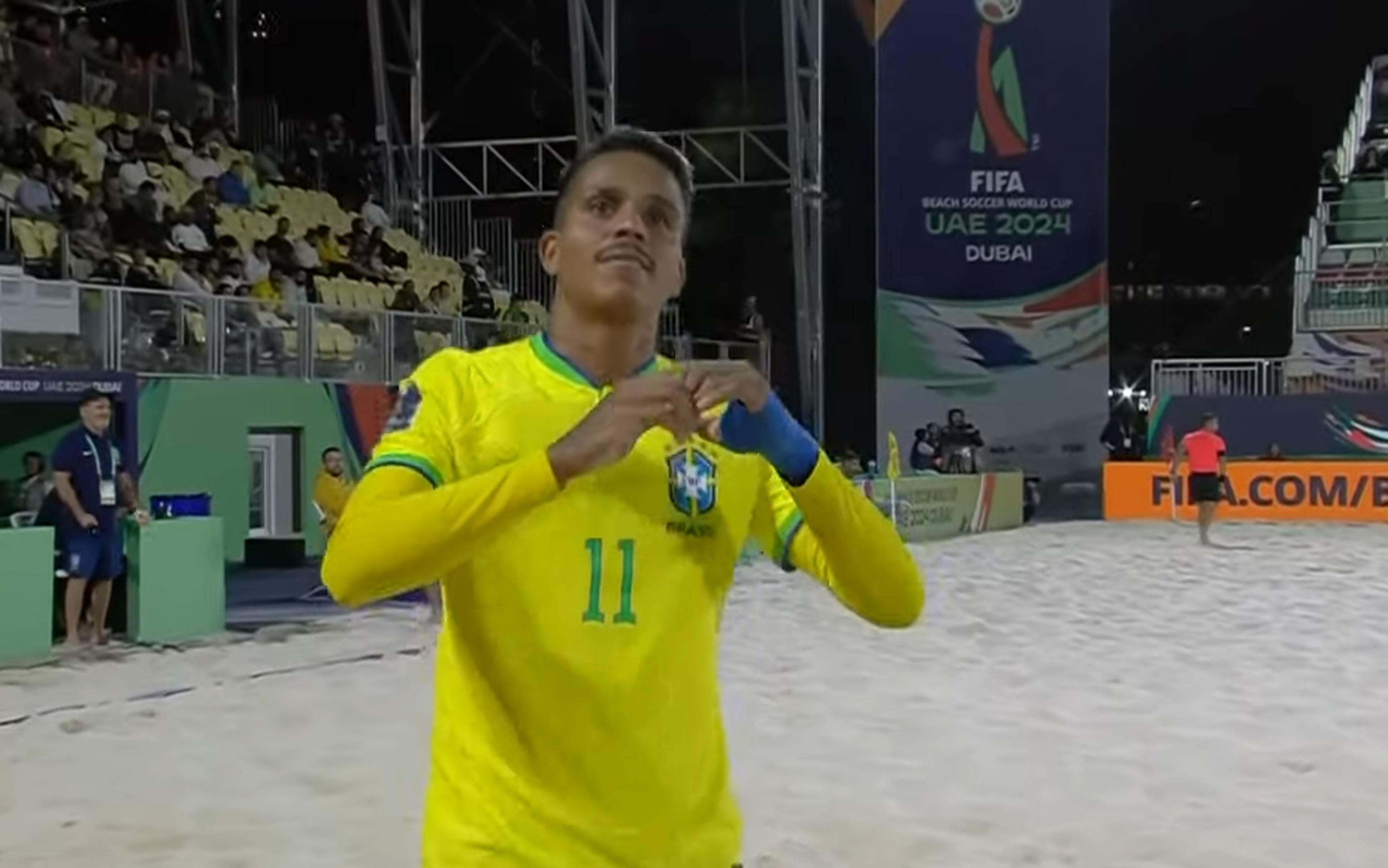 Brasil x Japão na Copa do Mundo de Futebol de Areia: veja horário e onde assistir