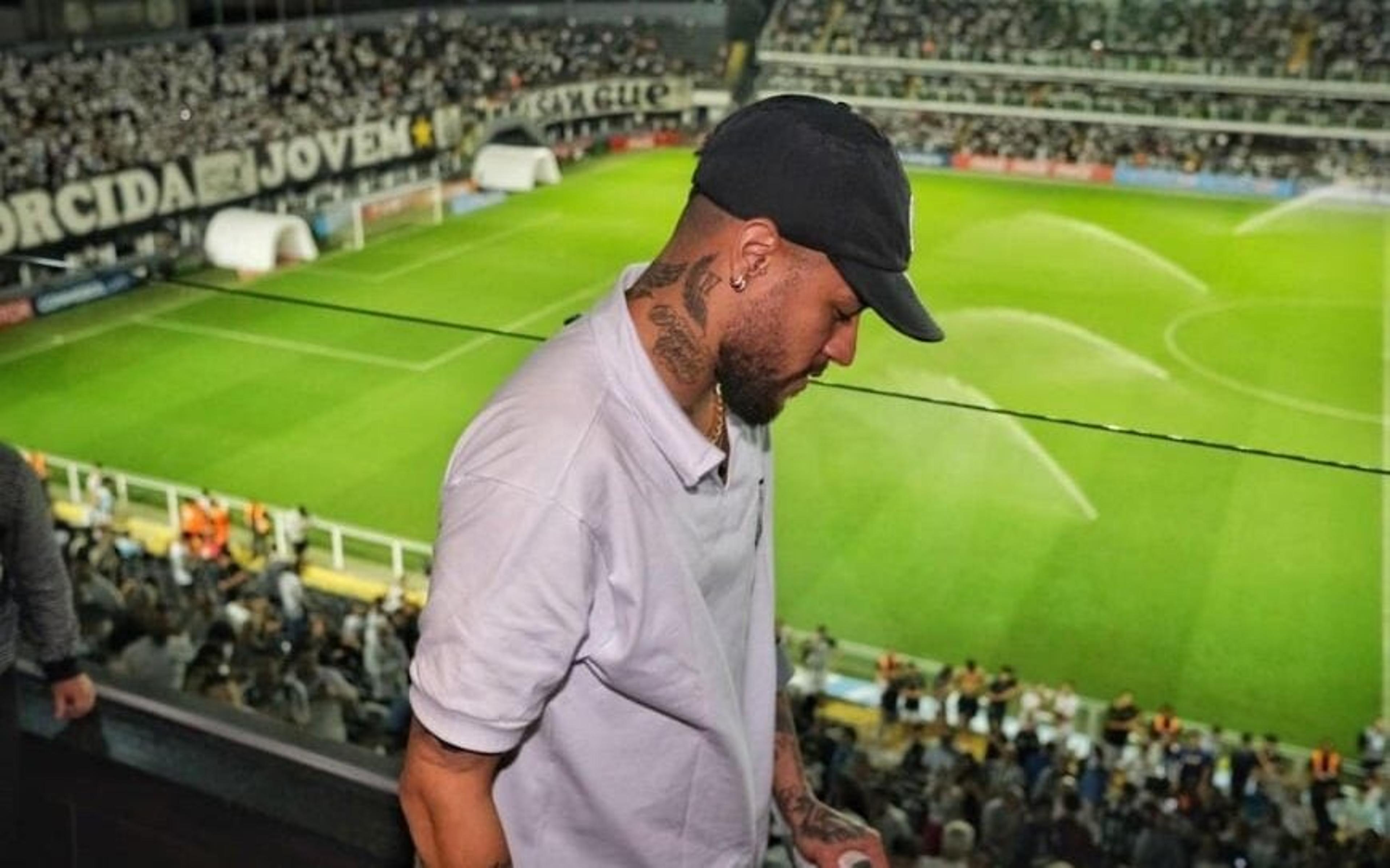 Santos convida, e Neymar responde sobre acompanhar clássico com o Corinthians na Vila Belmiro