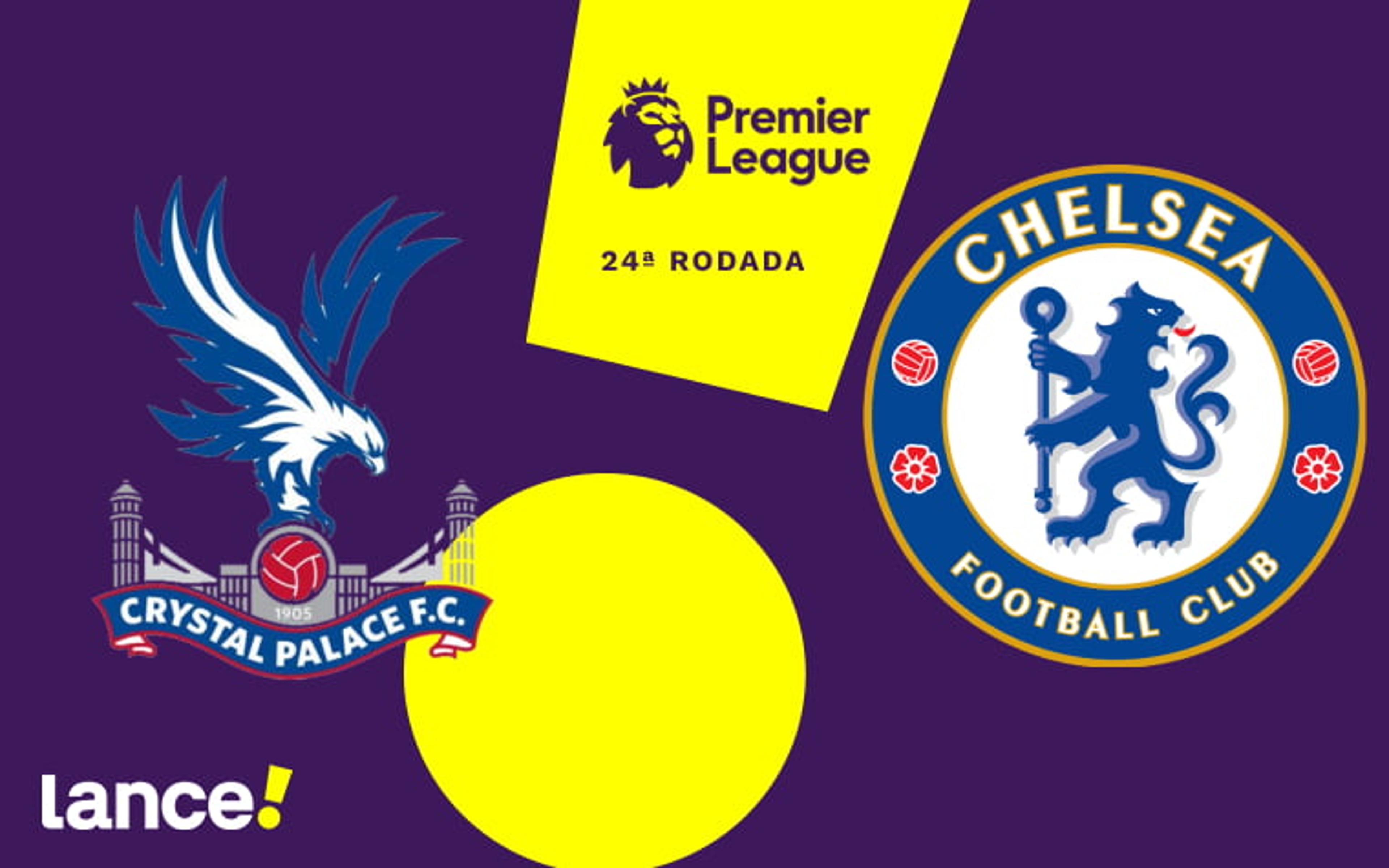 Crystal Palace x Chelsea: onde assistir ao vivo, horário e prováveis escalações do jogo pela Premier League