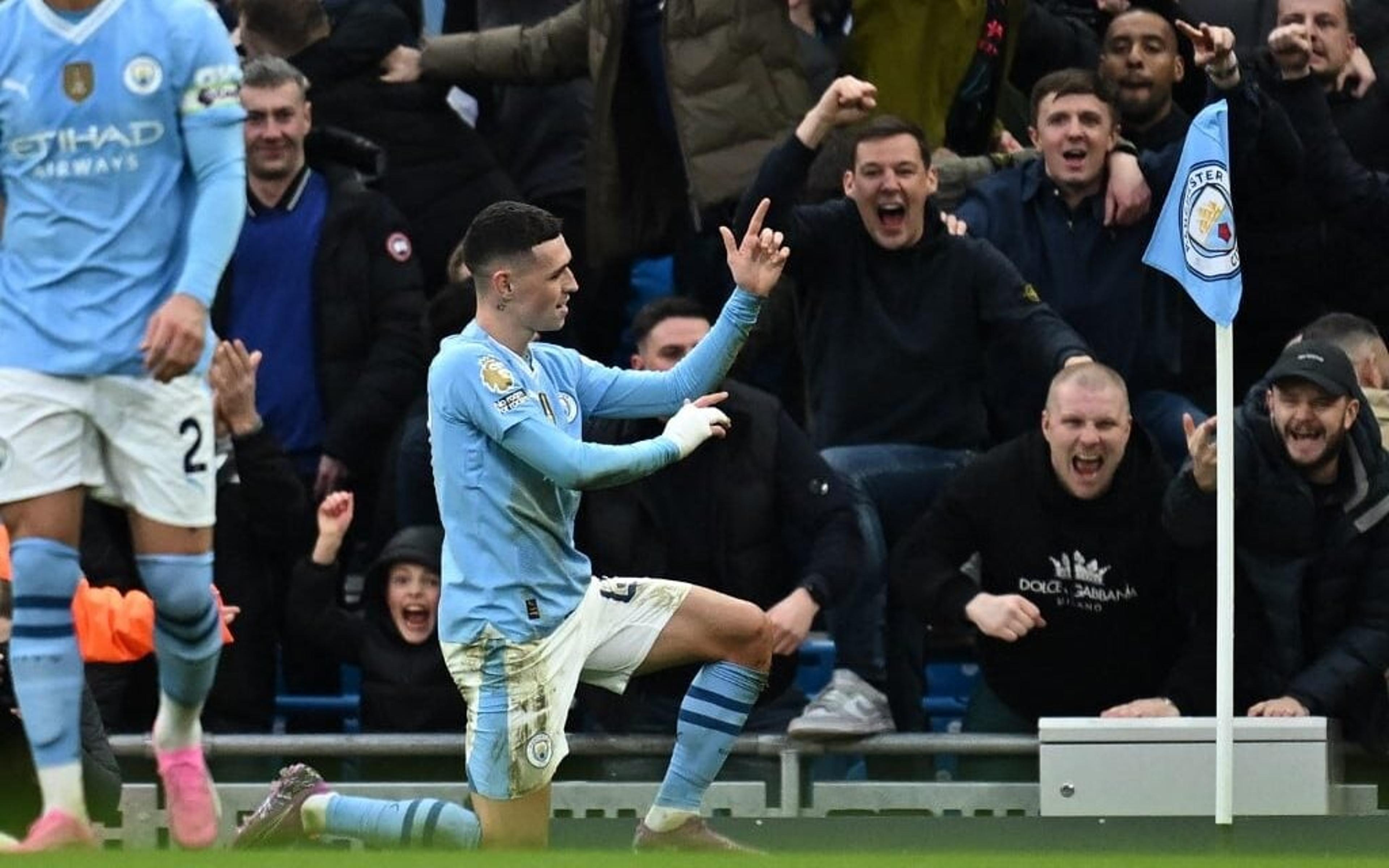 Com recital de Foden, Manchester City vira sobre o Manchester United na Premier League; veja os gols do jogo