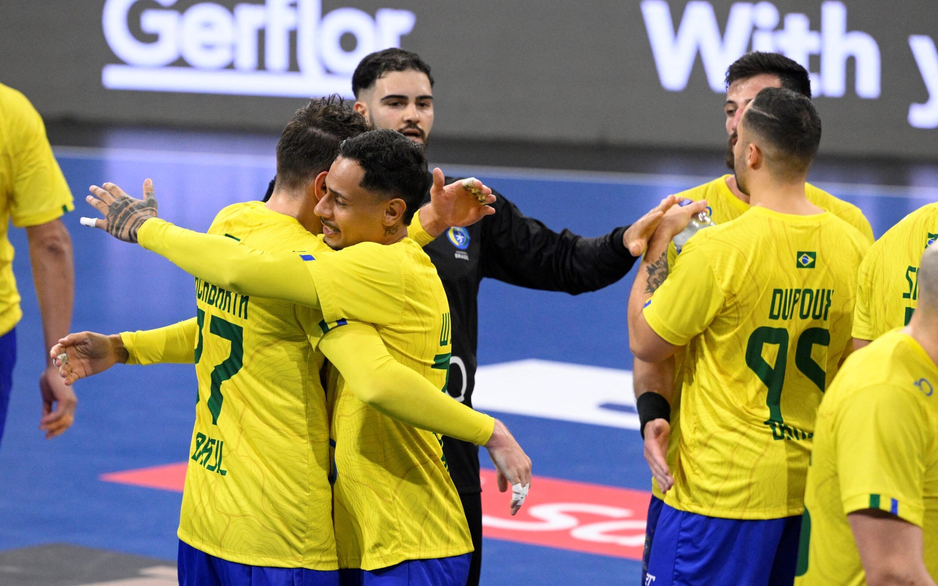 Em jogo apertado, Brasil vence Bahrein no Pré-Olímpico de Handebol e sonha com vaga em Paris