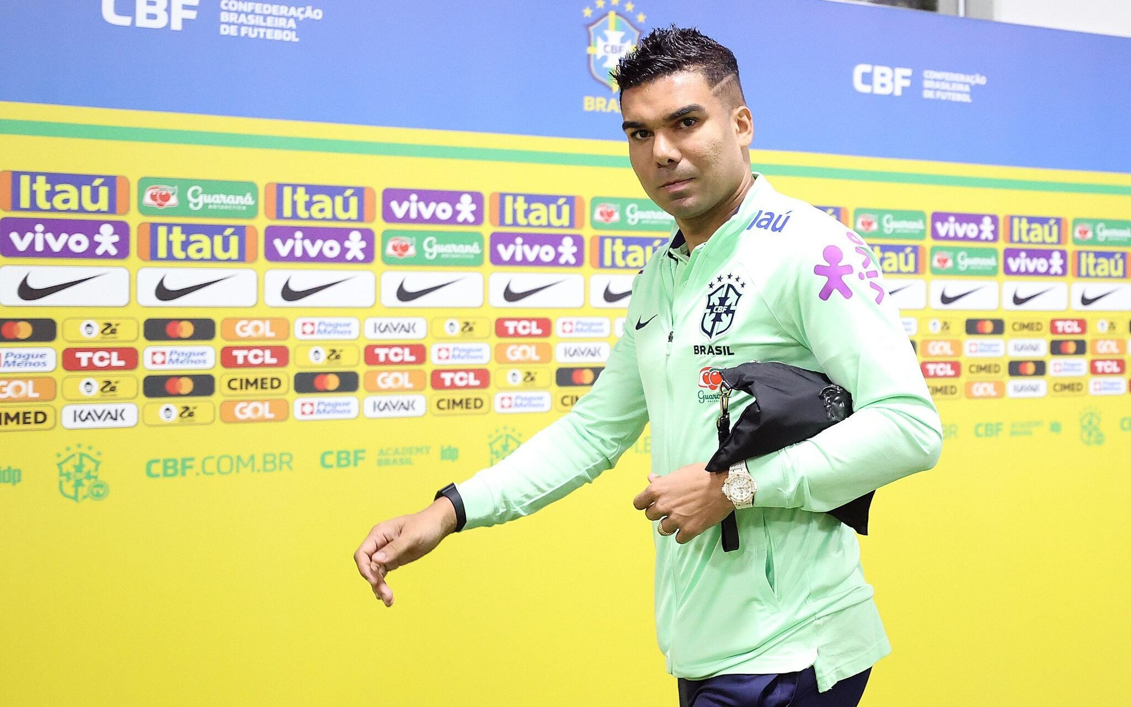 Casemiro é cortado da Seleção Brasileira, e Dorival Jr anuncia substituto