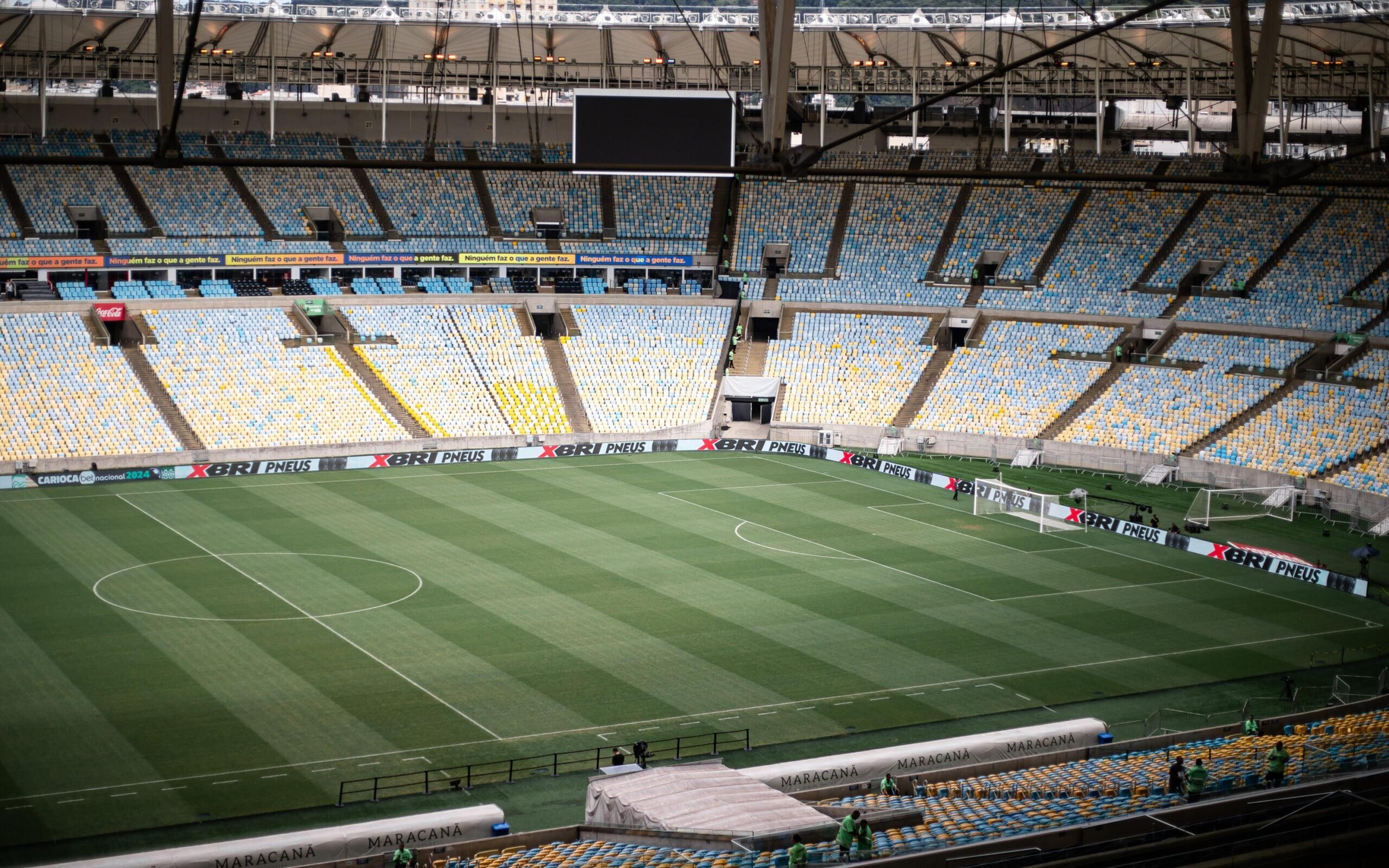 Consórcio Maracanã é notificado por proibição de garrafas d’água na partida entre Nova Iguaçu e Vasco