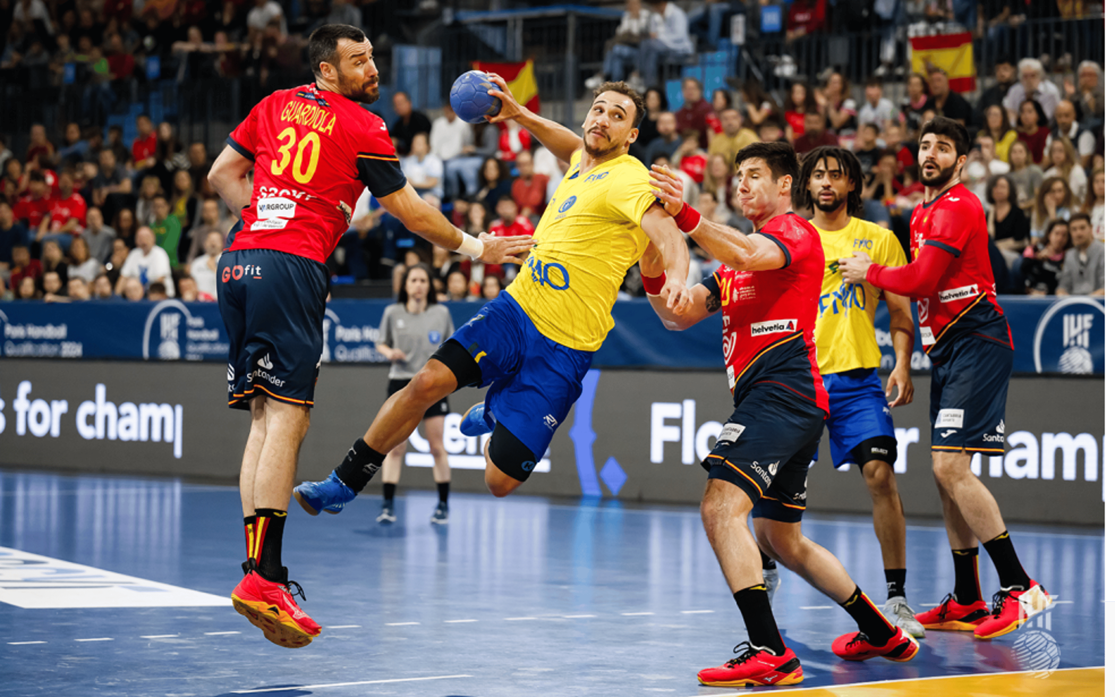 Handebol: Brasil faz três jogos equilibrados, e vaga em Paris escapa no detalhe