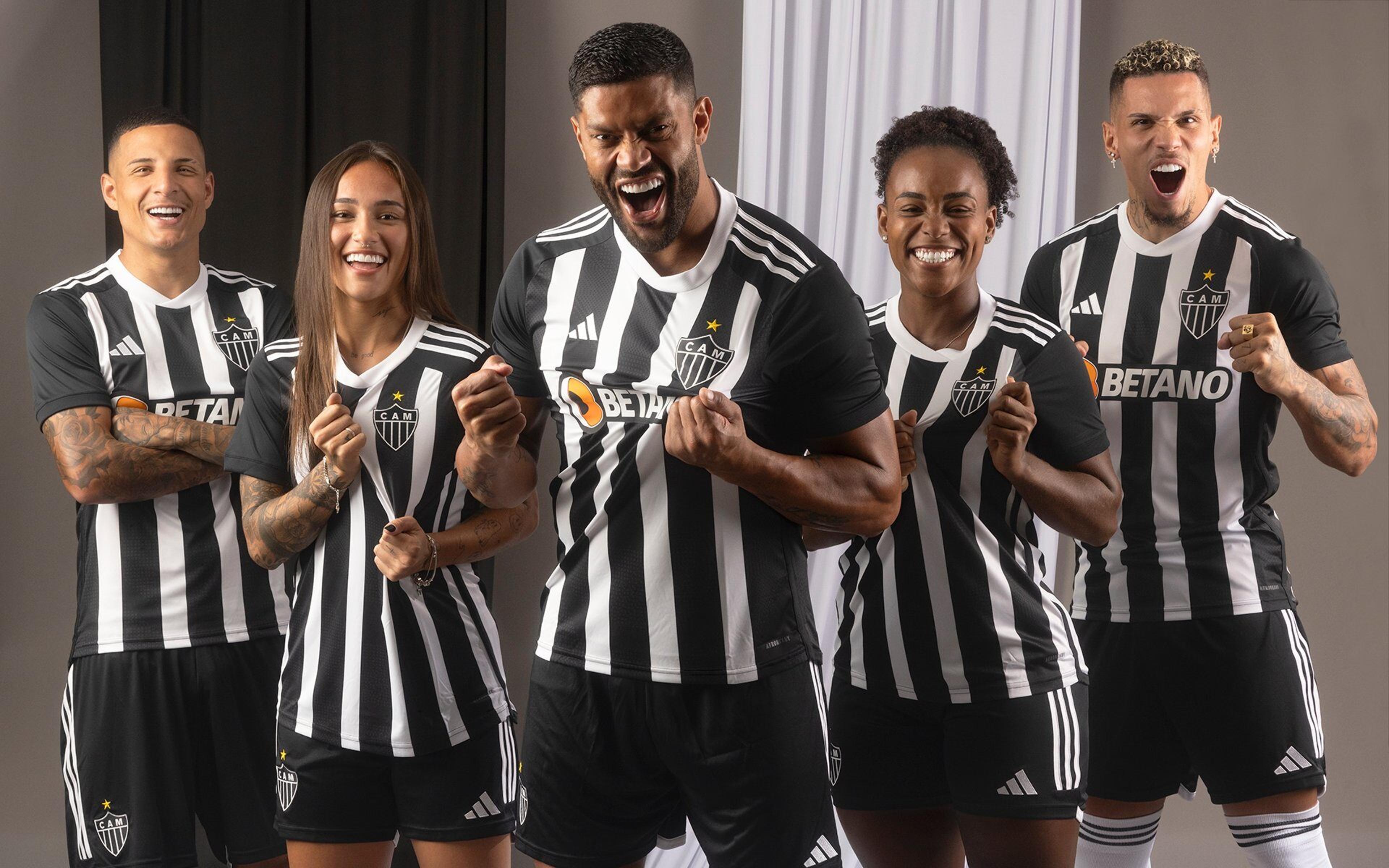 Atlético-MG lança novo uniforme 1! Veja camisas de clubes da Série A para 2024