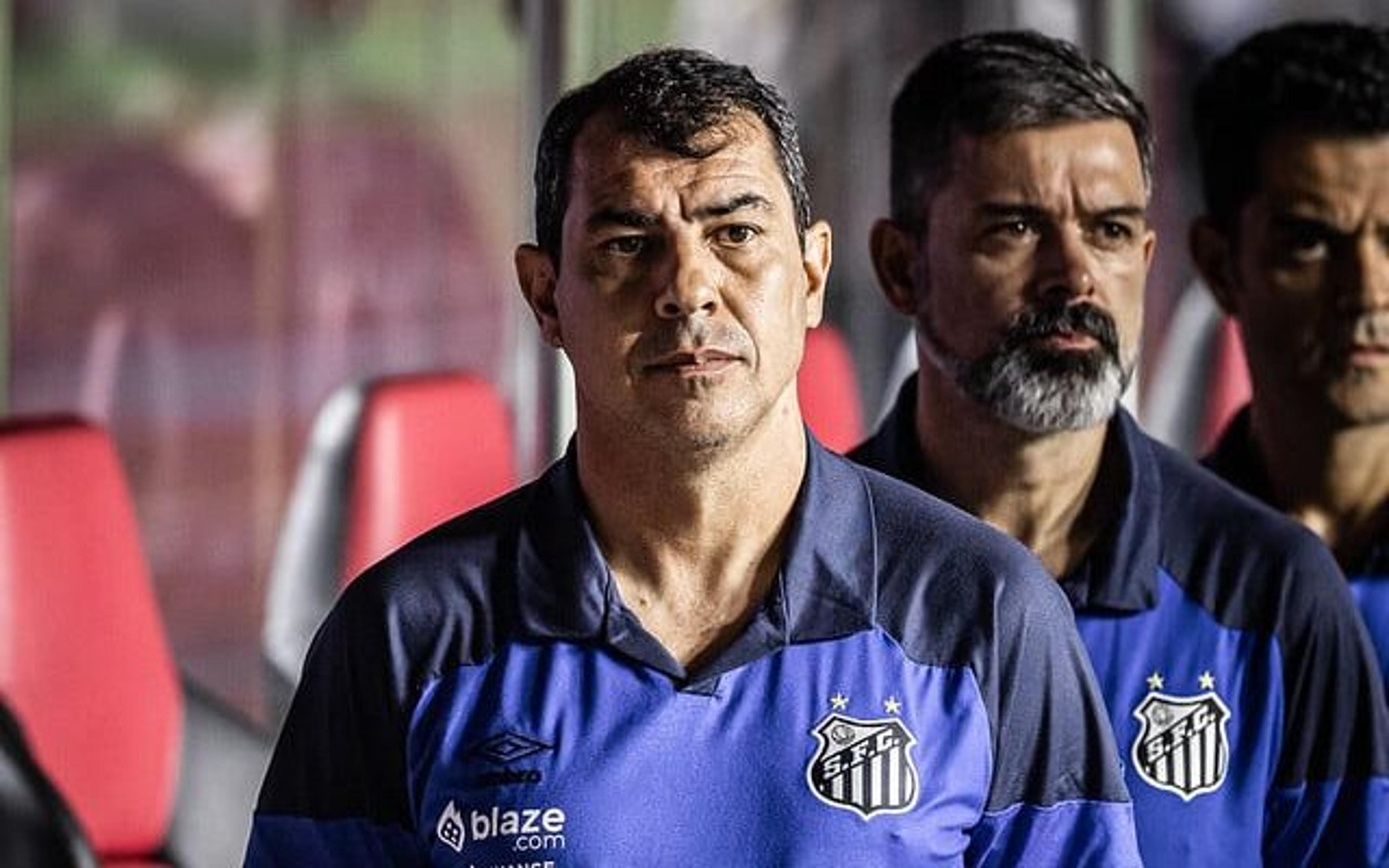 Carille testa Santos ‘ideal’ para reta final do Paulistão com retorno de lesionado