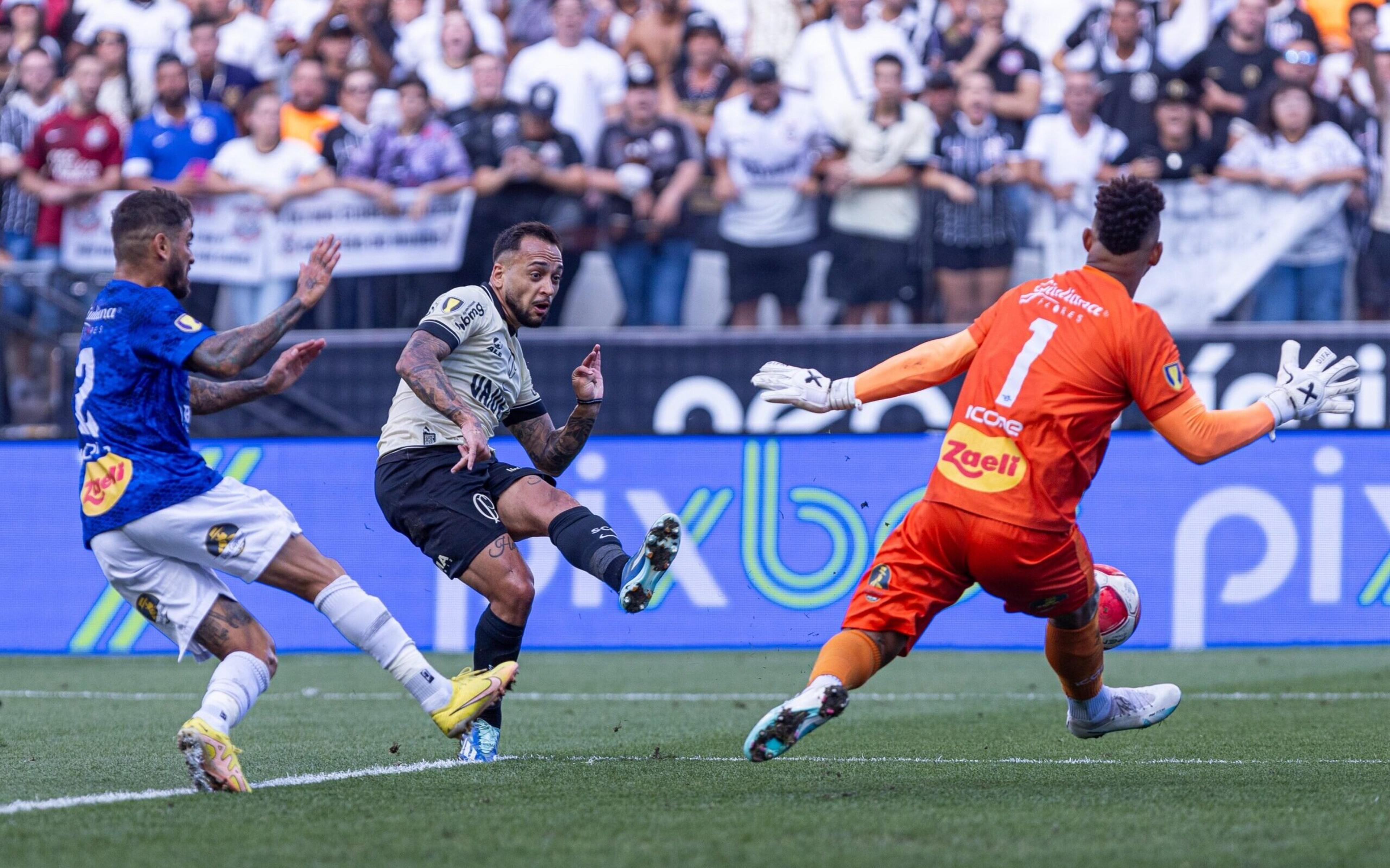 Pedro Raul salva, Corinthians vence o Santo André, mas acaba eliminado do Paulistão