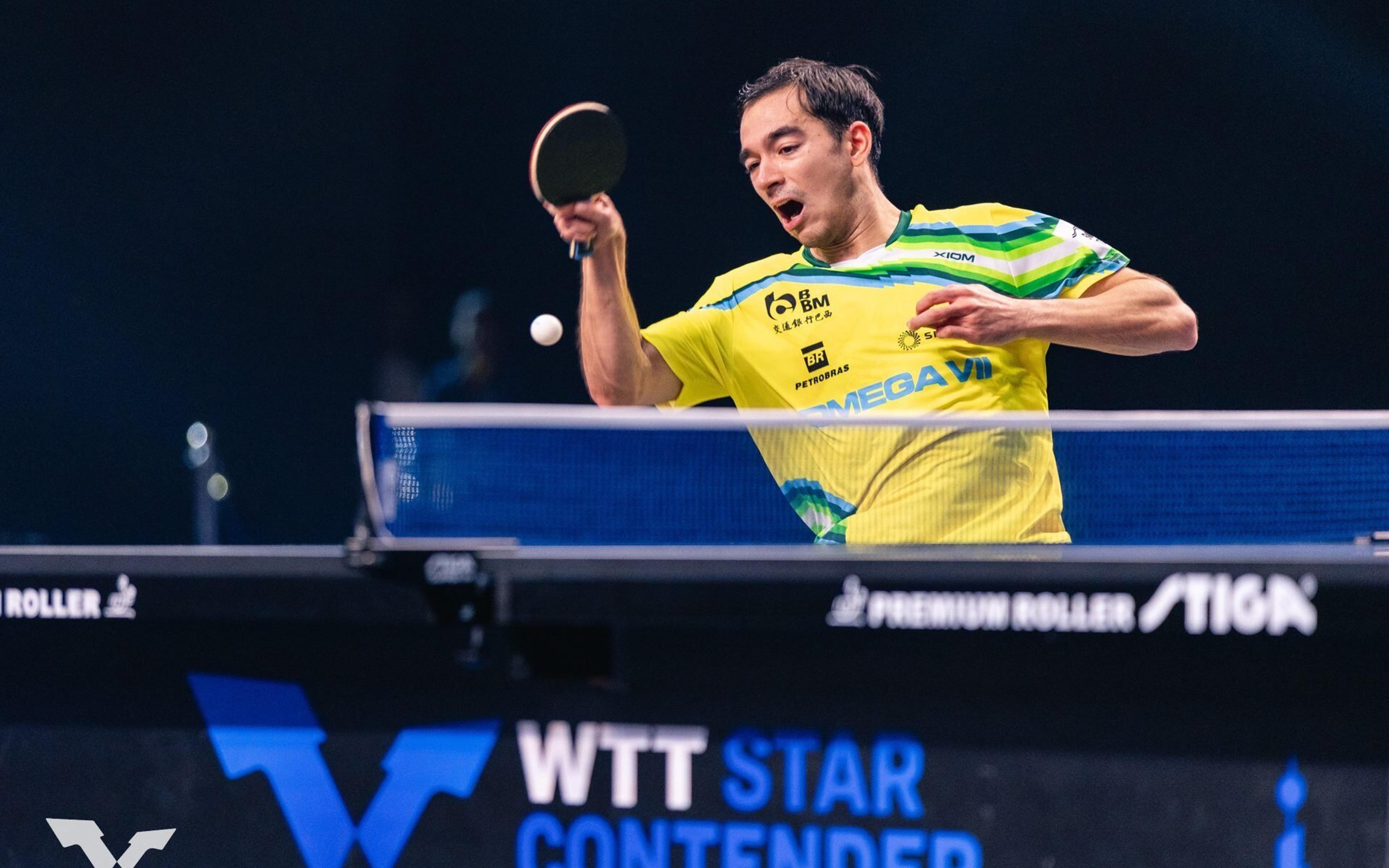 Confira horário e onde assistir ao brasileiro Hugo Calderano na final do WTT Champions