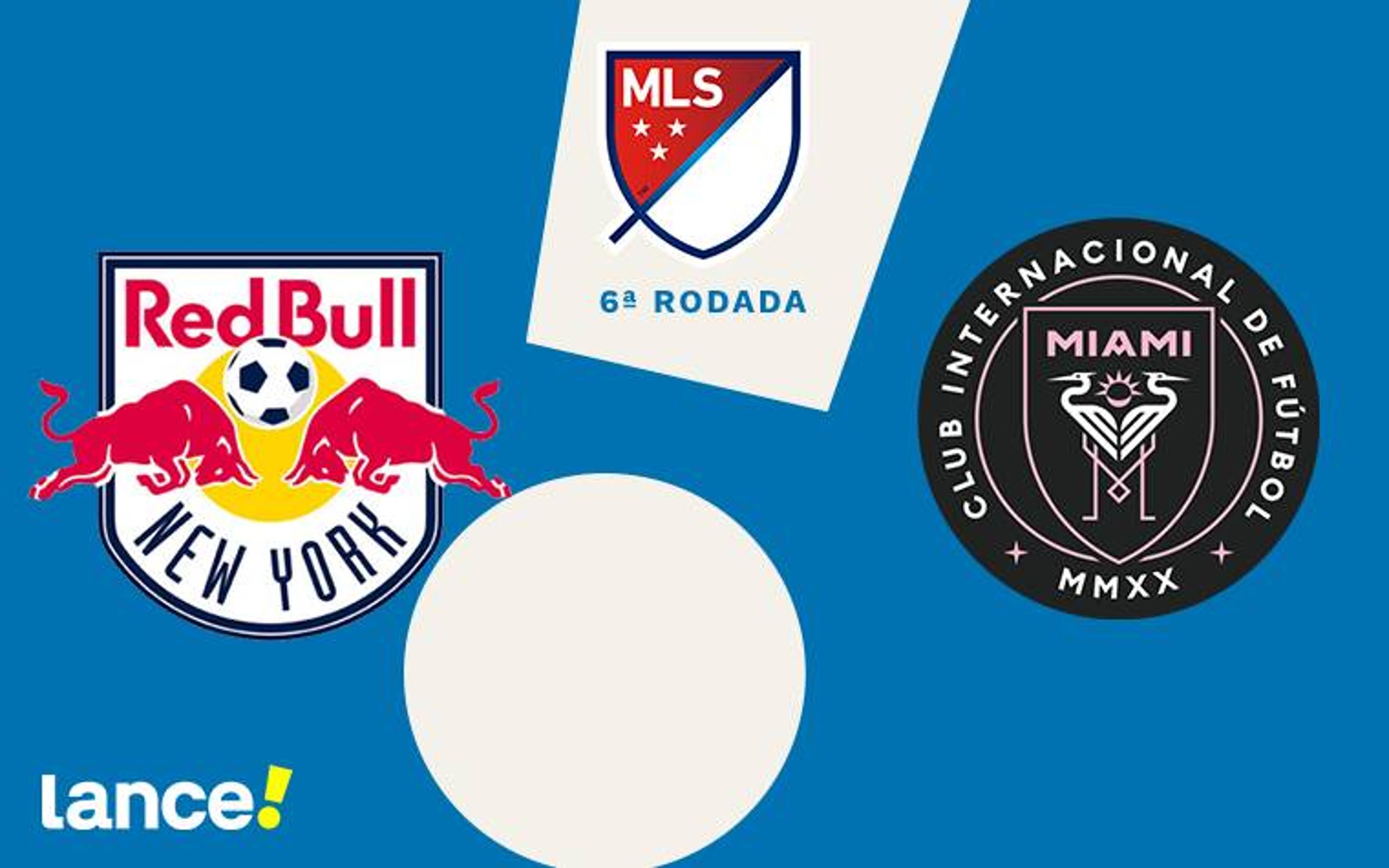 NY Red Bulls x Inter Miami: onde assistir, horário e prováveis escalações da partida pela MLS