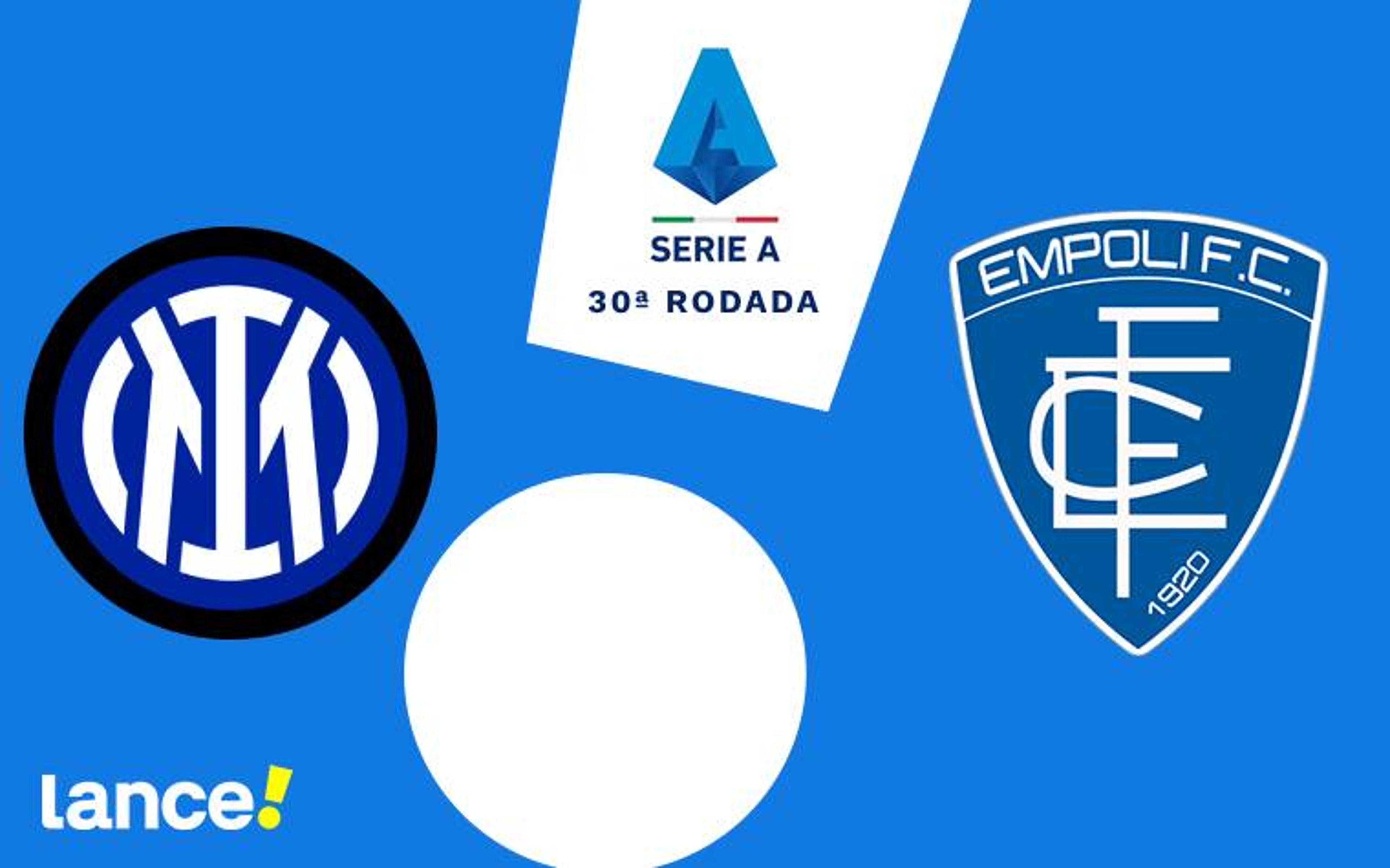 Inter de Milão x Empoli: onde assistir ao vivo, horário e prováveis escalações do jogo pelo Campeonato Italiano