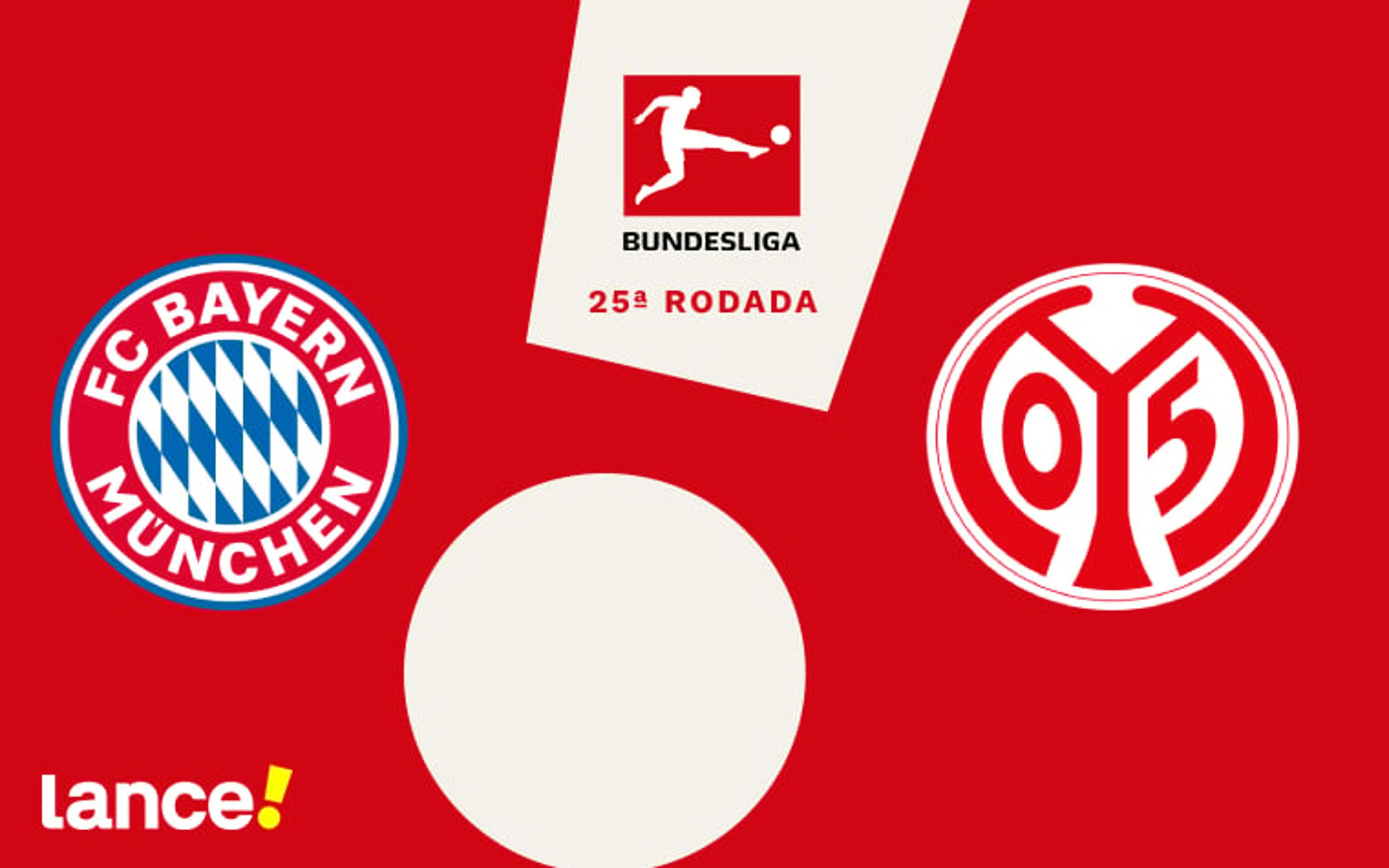 Bayern de Munique x Main 05: onde assistir, horário e prováveis escalações da partida pela Bundesliga