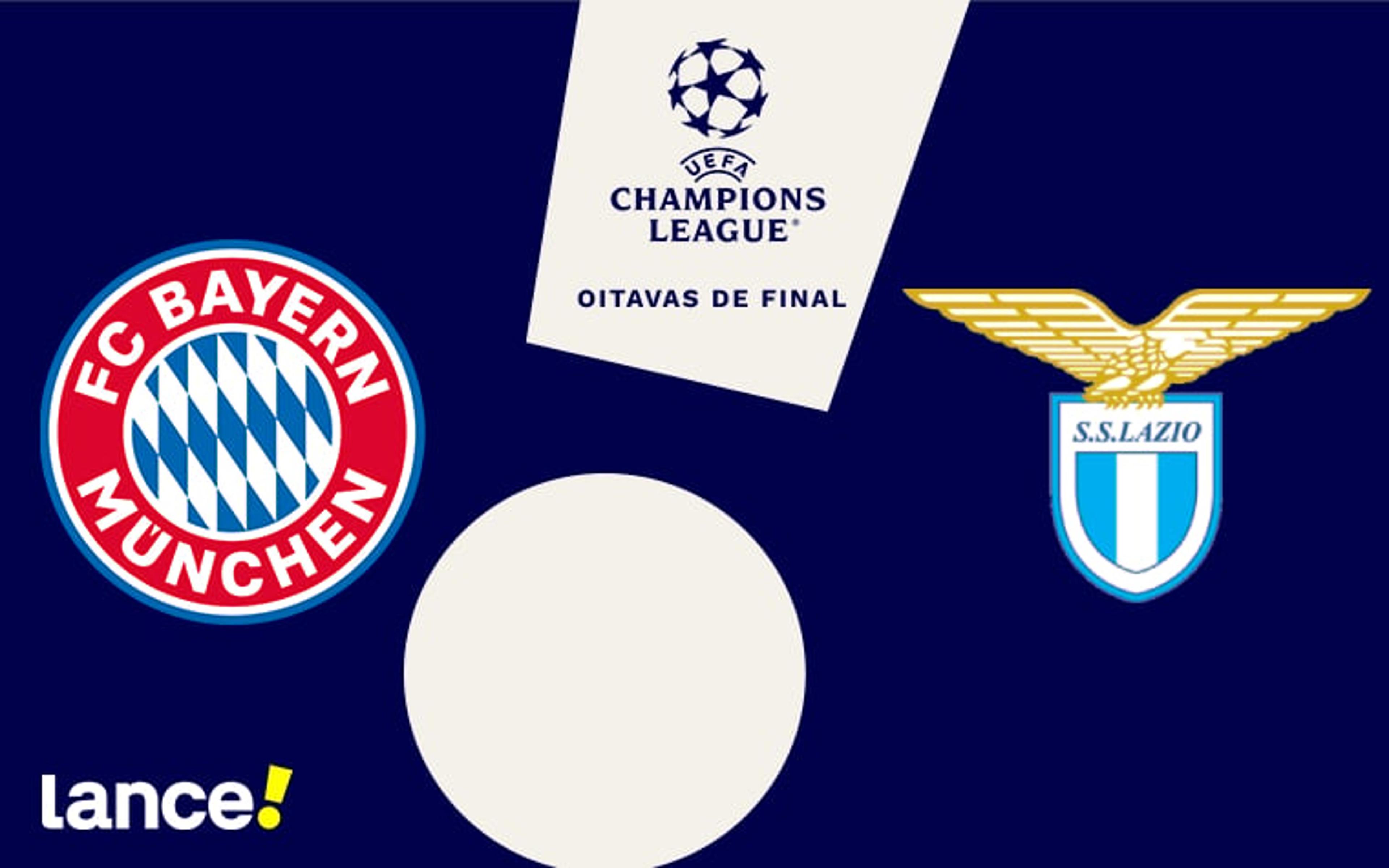 Bayern de Munique x Lazio: onde assistir, horário e prováveis escalações da partida pela Champions League