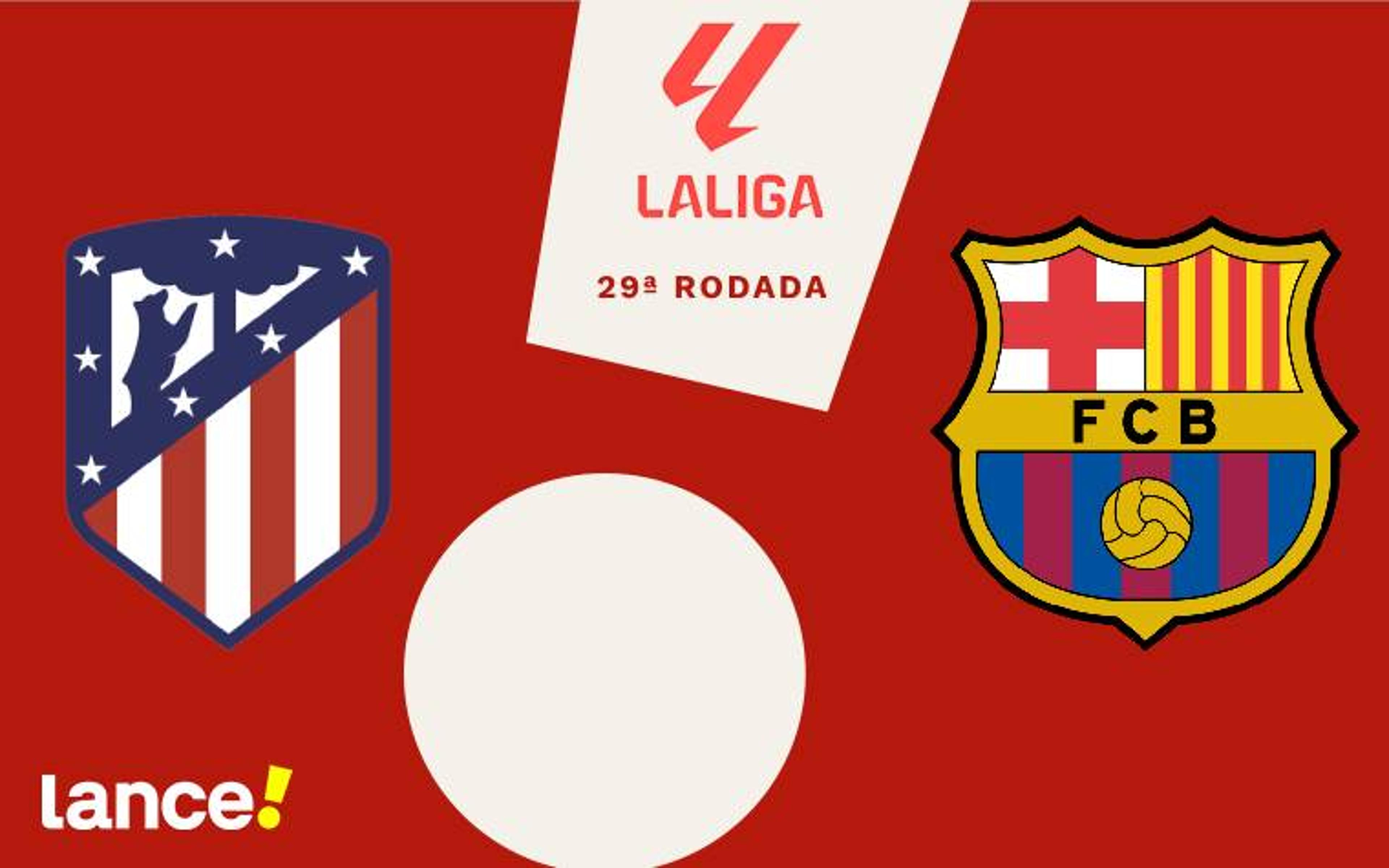 Atlético de Madrid x Barcelona: onde assistir ao vivo, horário e prováveis escalações do jogo por La Liga