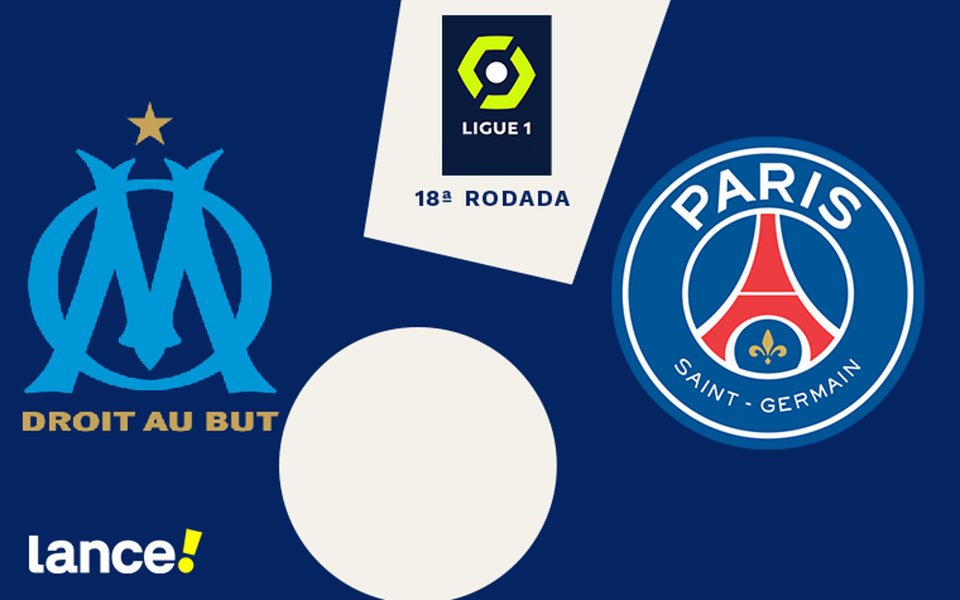 Olympique de Marseille x PSG: onde assistir, horário e prováveis escalações da partida pela Ligue 1