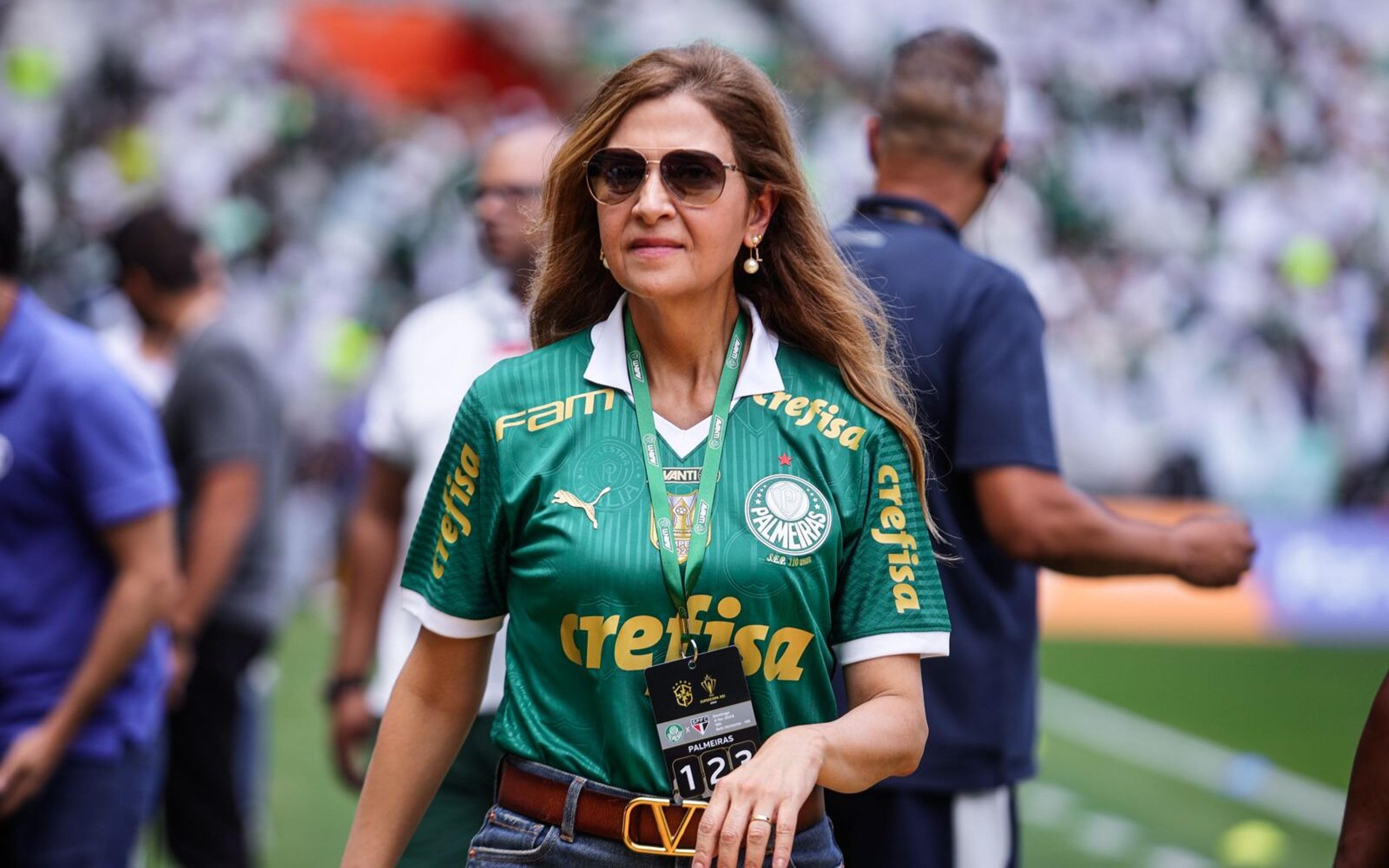 Oposição cria chapa no Palmeiras e promete disputa com Leila Pereira pela presidência